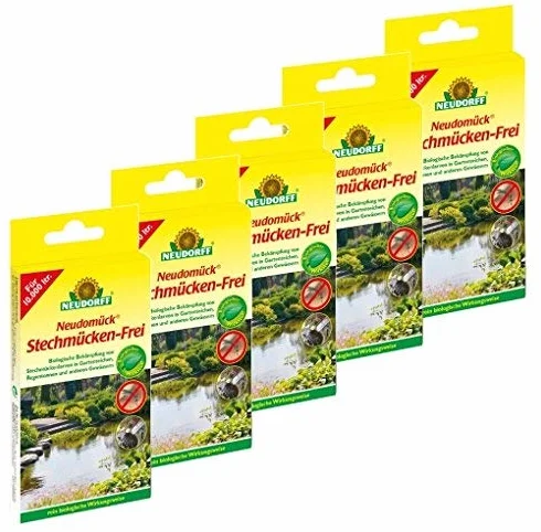 Neudorff Stechmücken Frei Neudomück zestaw 5 sztuk + nasiona rzeżuchy Sprint 20 g