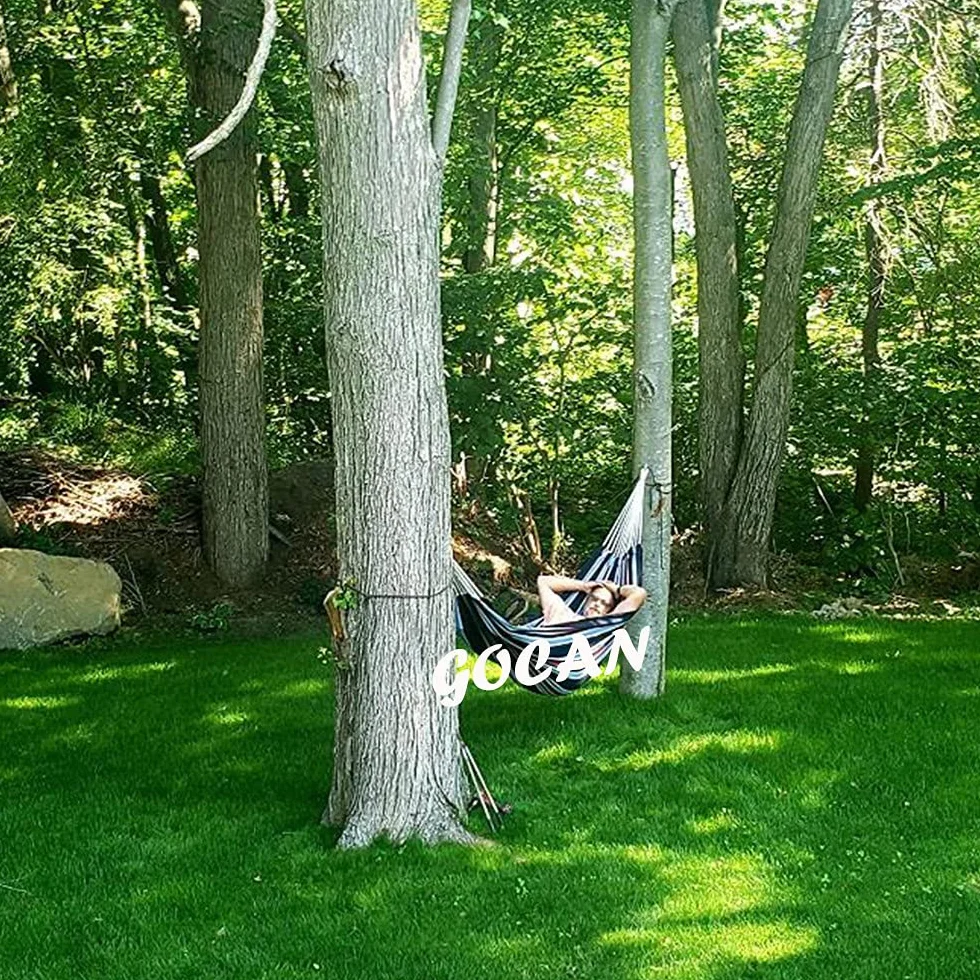 GOCAN Hamak bawełniany 220 x 150 cm 300 kg