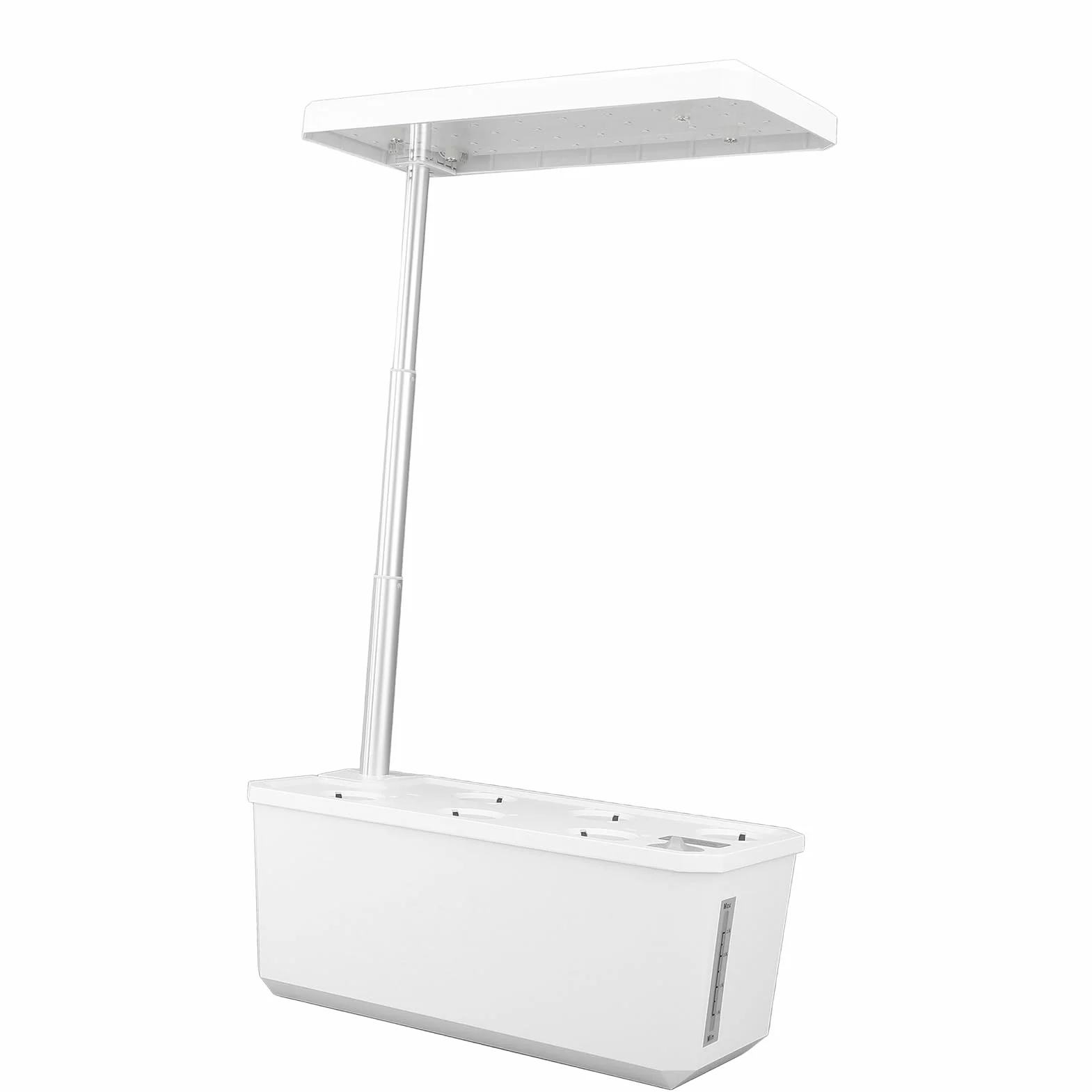 Hydroponika Maszyna do Uprawy LED 100-240V ABS Automatyczna Regulacja Biały
