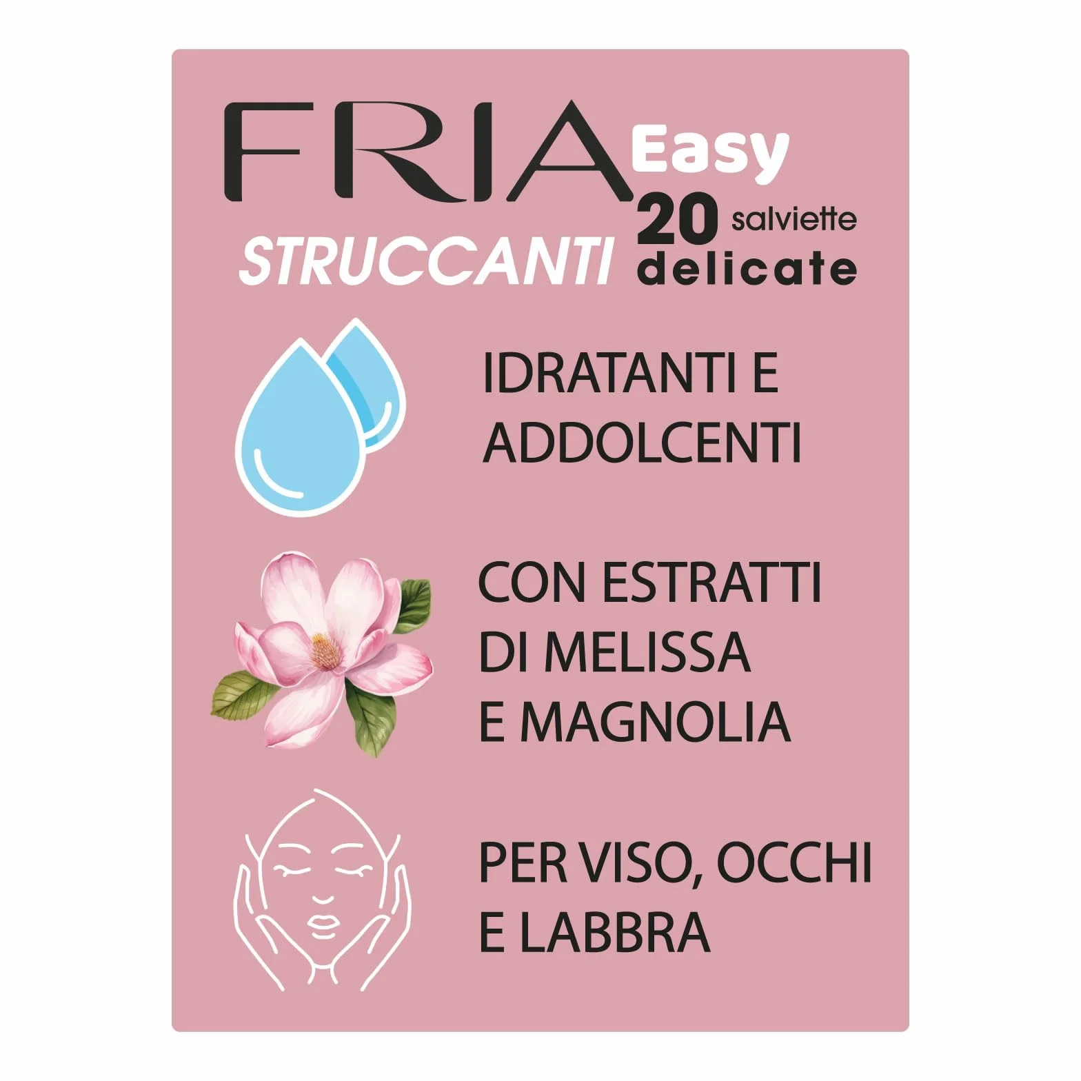 Fria Easy chusteczki do demakijażu 20szt