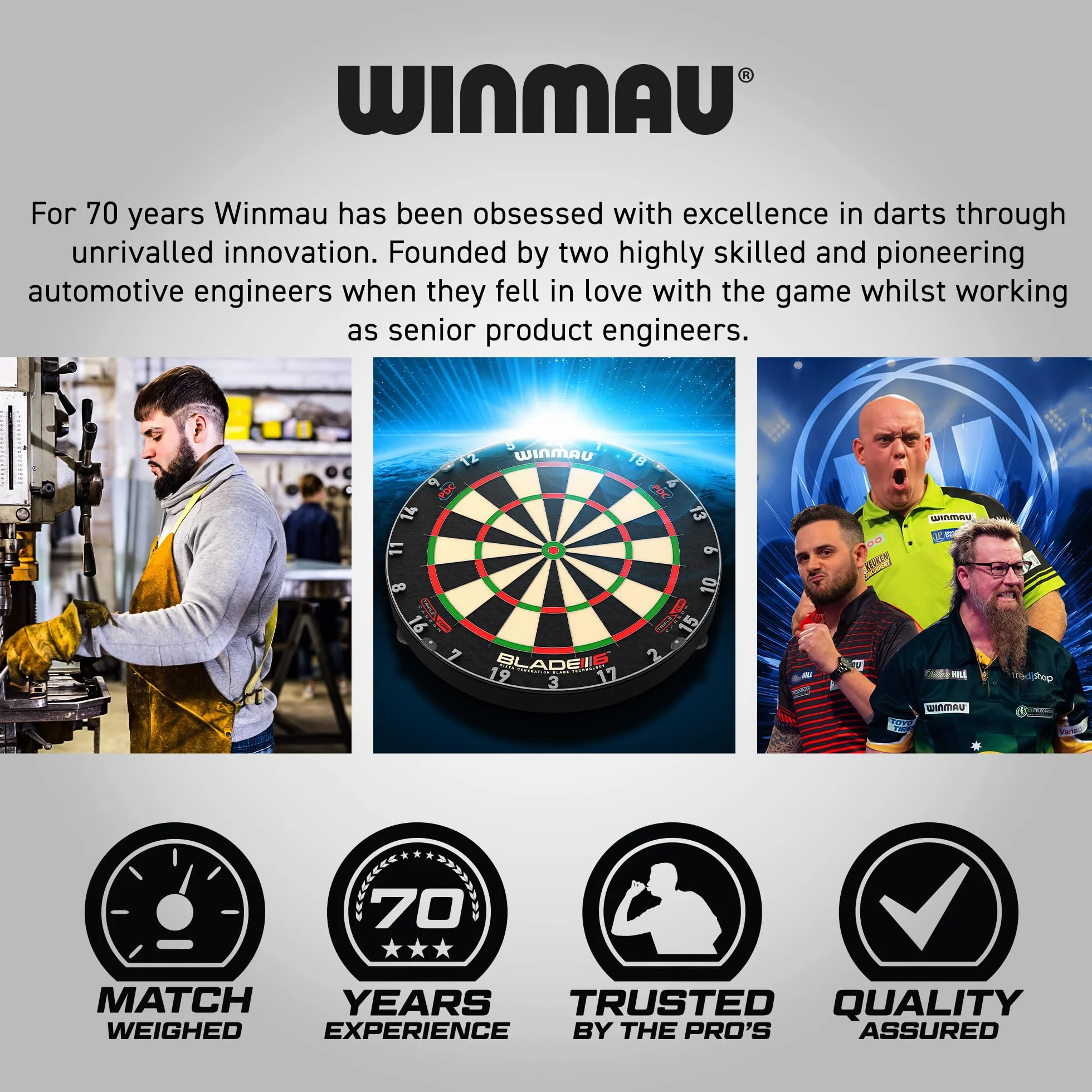 Winmau Laser Oche linia rzutu