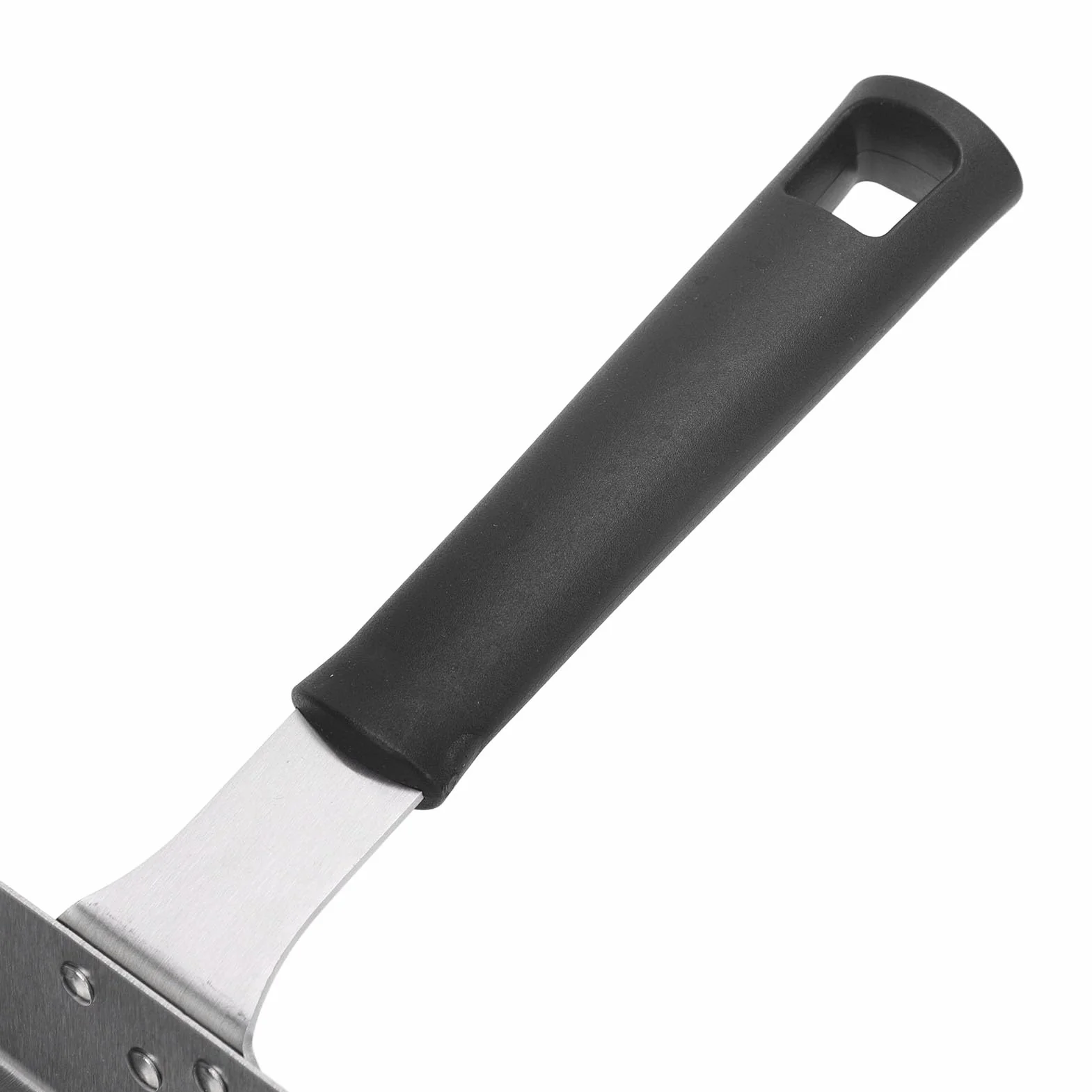 Duża patelnia ze stali nierdzewnej i szeroka szpatułka do burgerów do grillowania idealna do smażenia i gotowania hibachi i skrobaka do przenoszenia jedzenia