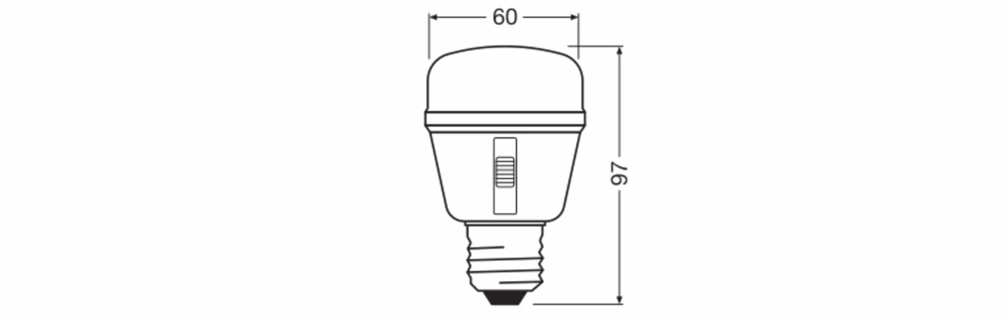 OSRAM LED STAR GROW LAMP T 60, lampa LED, przezroczysta, 10 W, 330 lm, 25000 h, CRI 80,6-Pack