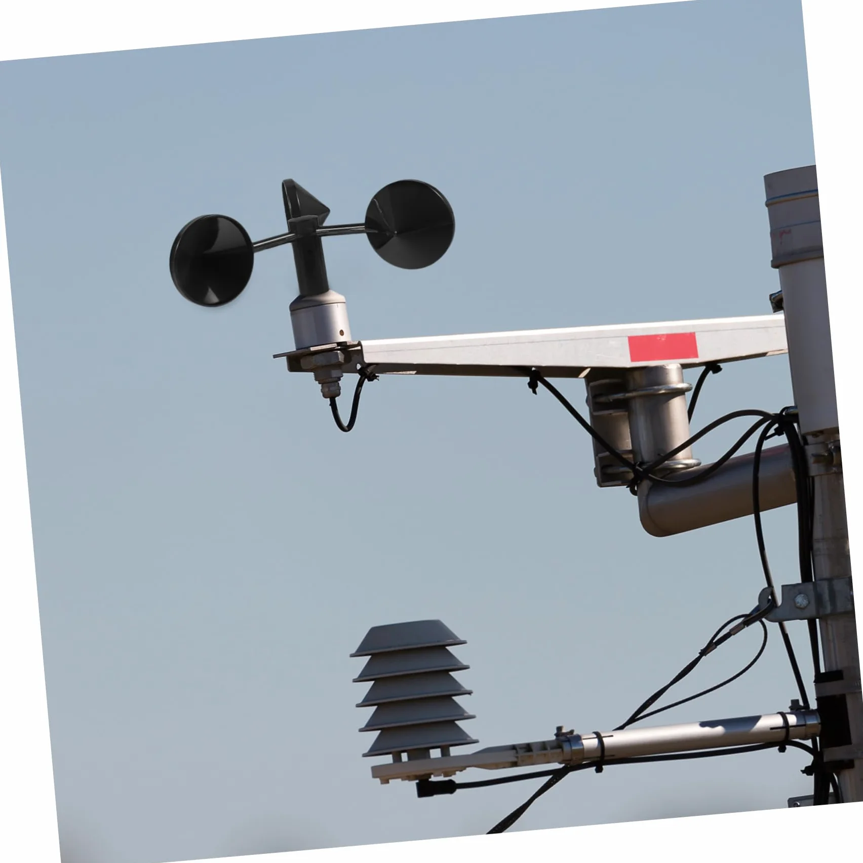 UPKOCH Anemometer Wind Speed Sensor with Cup Abs Shell for Agricultural Weather Monitoring