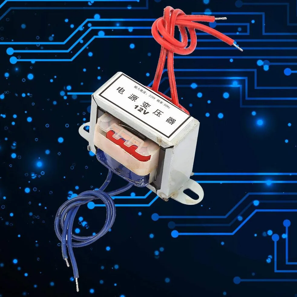 Transformator elektryczny AC 220 V na AC 12 V Single Power Transformator izolowany zasilacz transformator (12 V)