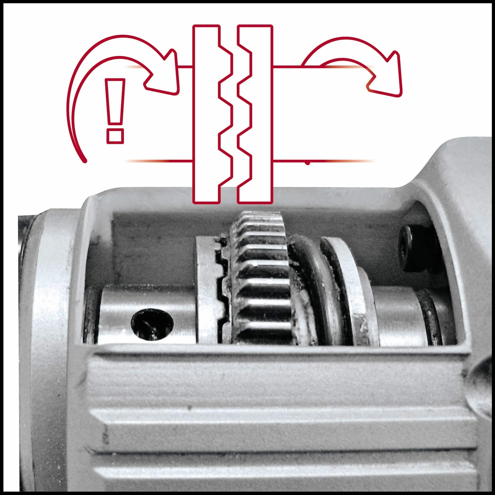 Einhell Młot wiertarski TC-RH 800 4F (800 W, 2,6 dżuli, funkcje wiercenia + dłutowanie z mocowaniem dłuta i bez mocowania, pneumatyczny mechanizm uderzania, uchwyt SDS-Plus, skrzynka E-Box)