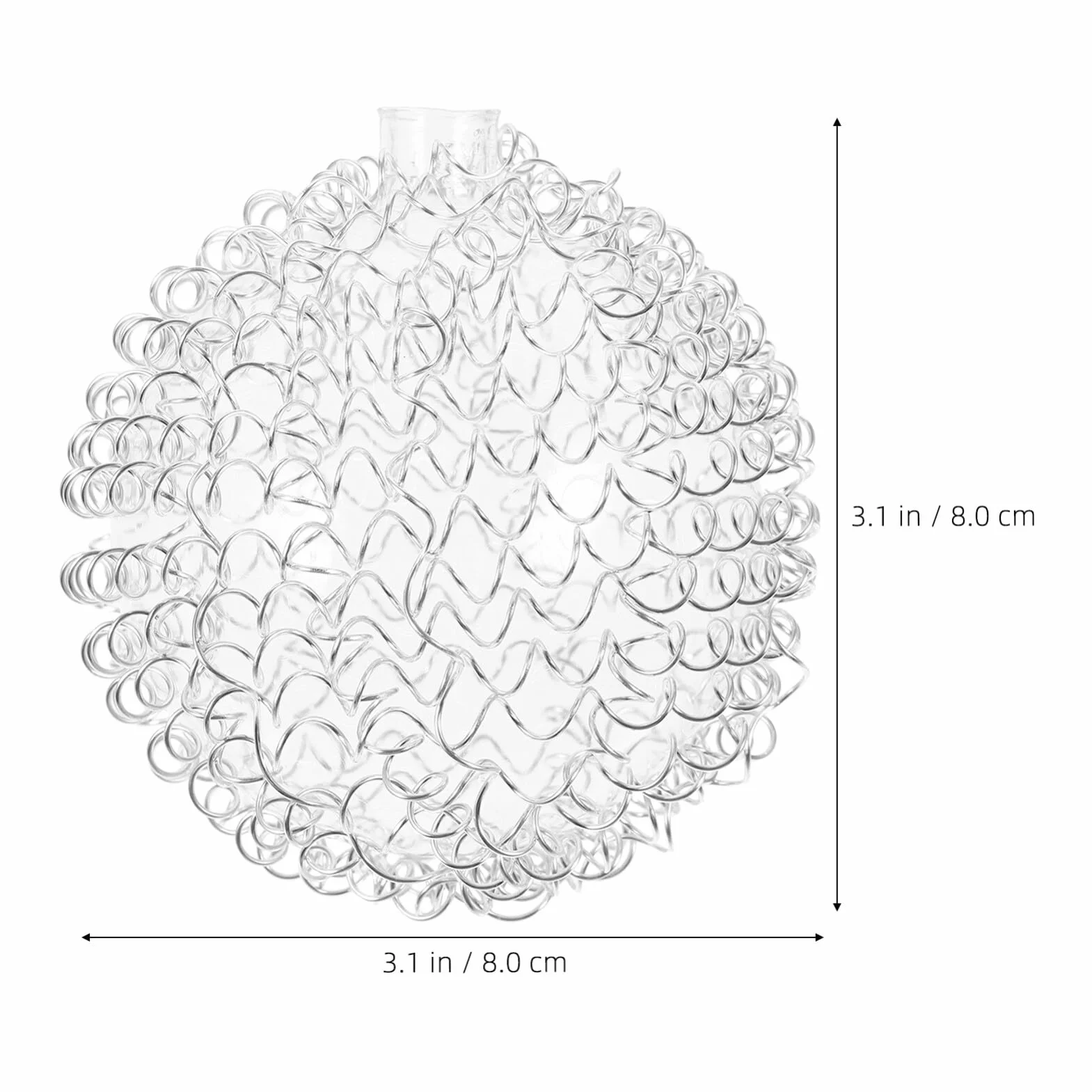 Ciieeo Klosz Do Lampy z Aluminium Stylu Nowoczesnym Przezroczysty Abażur Do Lamp Sufitowych i Kinkietów Elegancki Dodatek