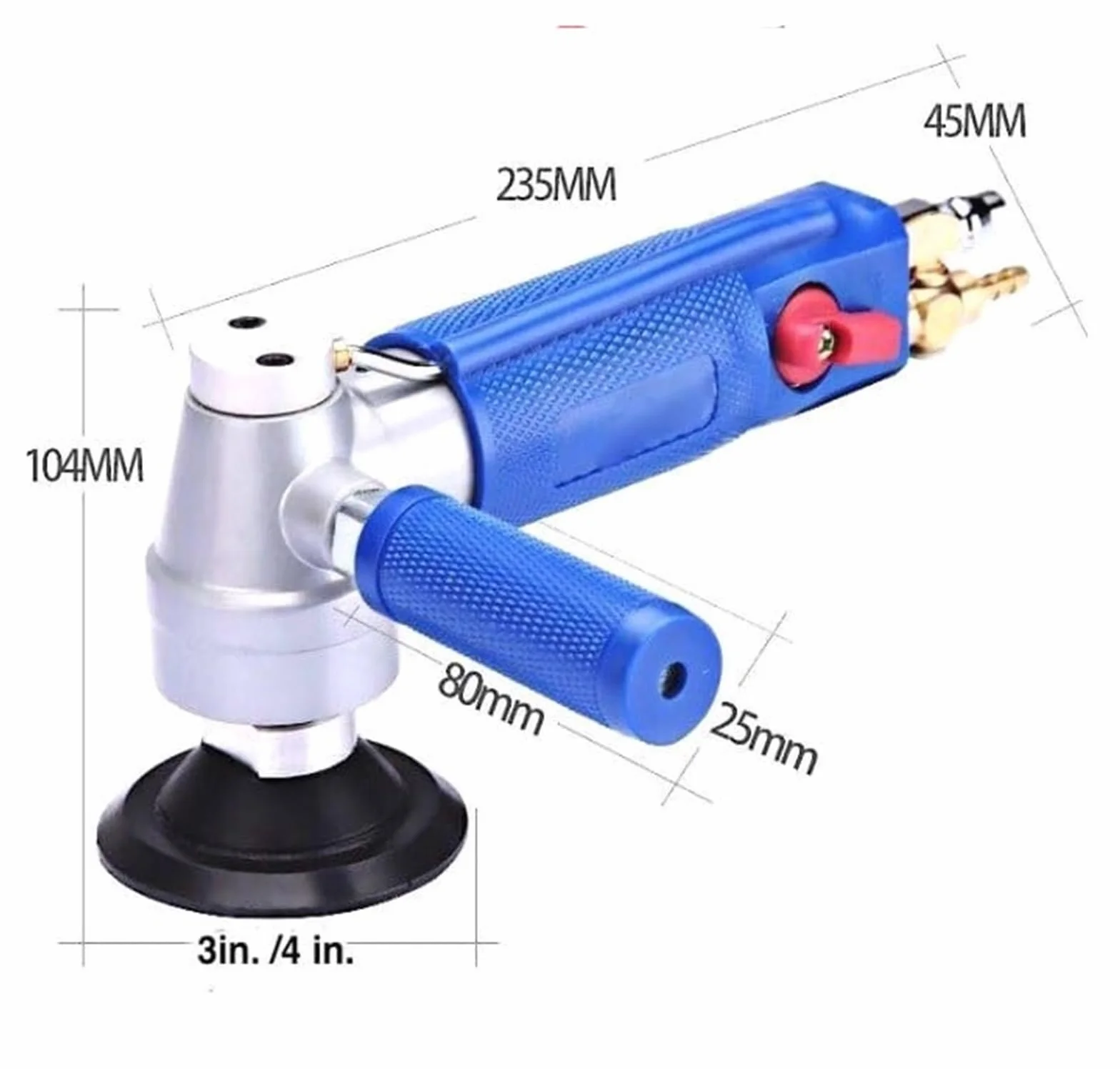 Polerka na mokro szlifierka do betonu szlifierka do marmuru elektryczna maszyna do polerowania 800W 5 Cal ręczna polerka o zmiennej prędkości