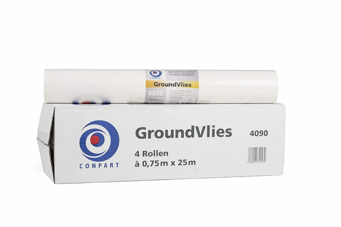 CONPART Włóknina Bazowa Malarska Renowacyjna Gładka 150 g/m² 0,75 x 25 m
