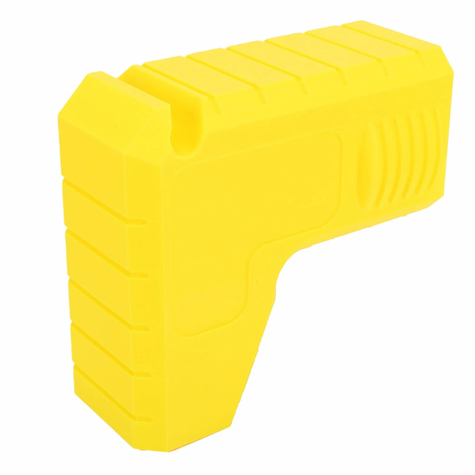 Generic Kompaktowy Adapter Przyłącza Pyłu do Piły Stołowej Efektywne Odprowadzanie Pyłu do Piły Stołowej DWE7485 Instalacja Zatrzaskowa Żółty, Odporny na Uderzenia materiał Polimerowy