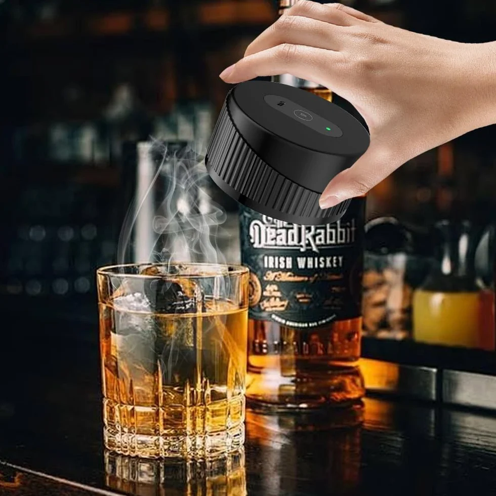Elektryczny wędzarnia do whisky USB Akumulator Cocktail Smoker Kit