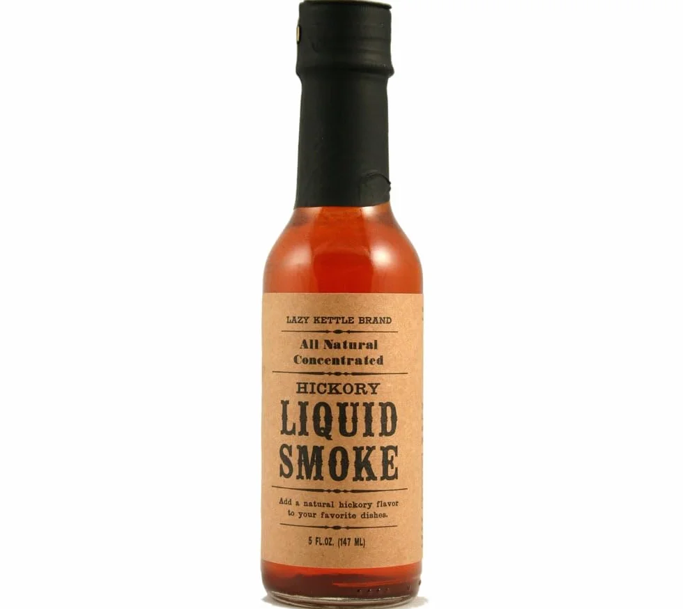 Lazy Kettle Brand płynny zapach dymu 147 ml 100% naturalny aromat dymu z drewna hikorowego i Mesquite