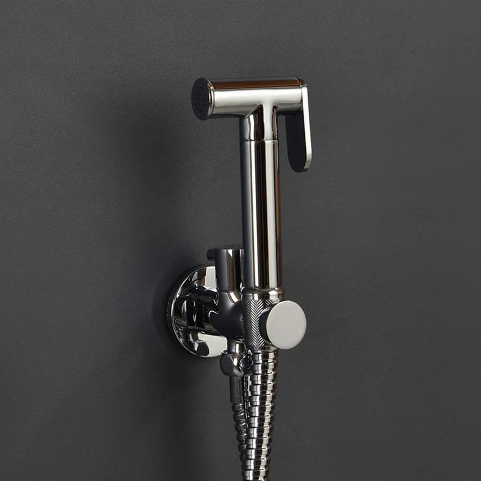 Baterie bidetowe mosiądz łazienka prysznic kran bidet toaleta opryskiwacz bidet toaleta podkładka mikser muzułmański prysznic okrągły
