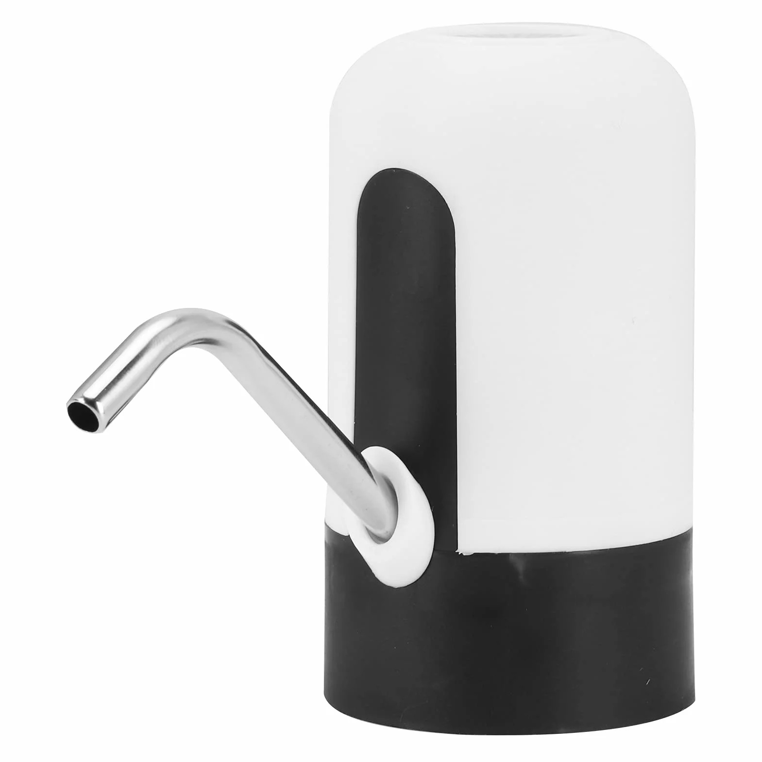 Elektryczna Pompa do Wody Pitnej, 4,5L 5L 7,5L 10L 11,3L 15L 18,9L Pompa do Butelek na Wodę Ładowanie USB Dozownik Wody Pitnej Zestaw do Domowego Biura(02)
