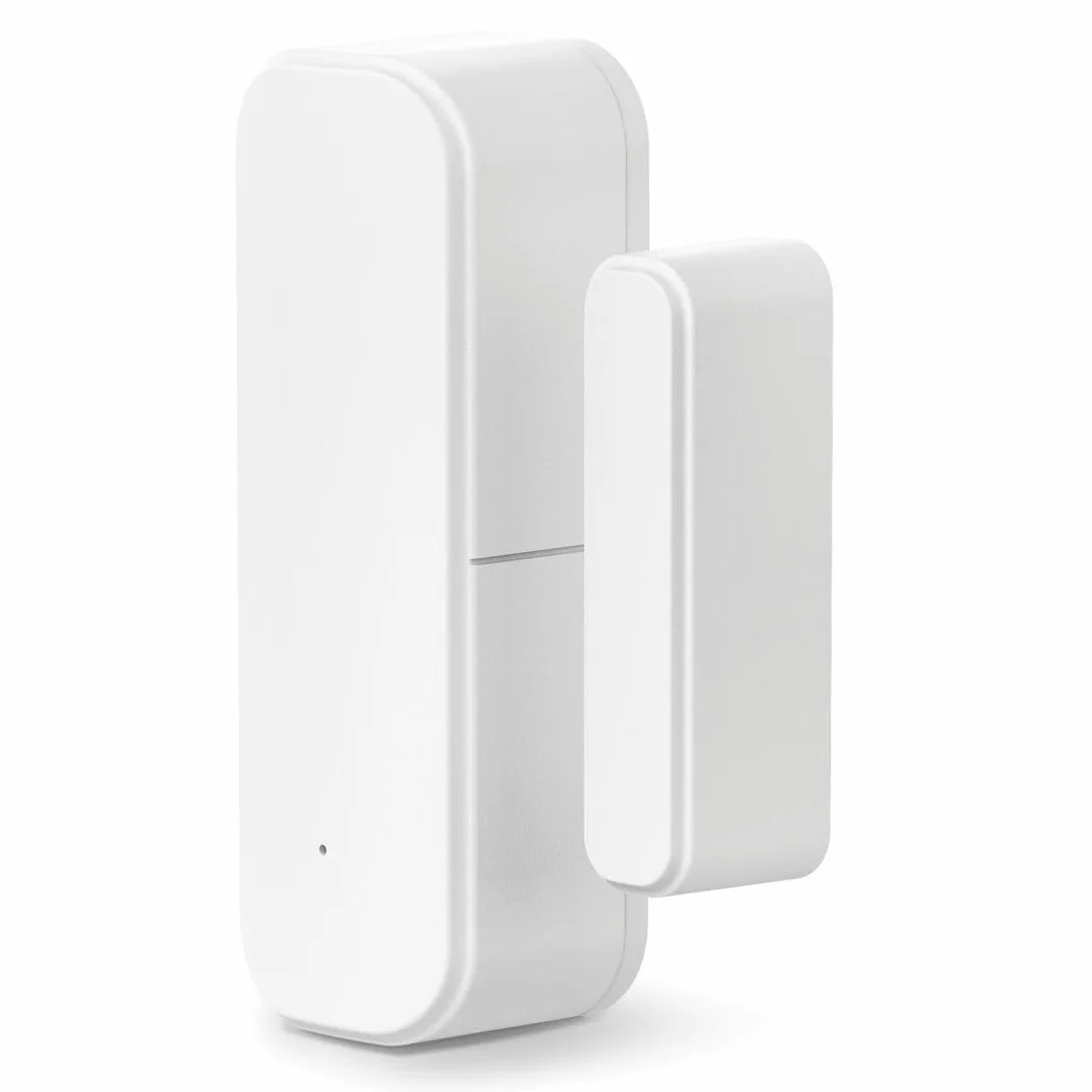 Hama Inteligentny Czujnik Otwarcia Drzwi i Okna, ZIGBEE, Smart Alarm WiFi, Kontrolowany przez Aplikację, Kompatybilny z Amazon Alexa, Google Home i Apple Siri