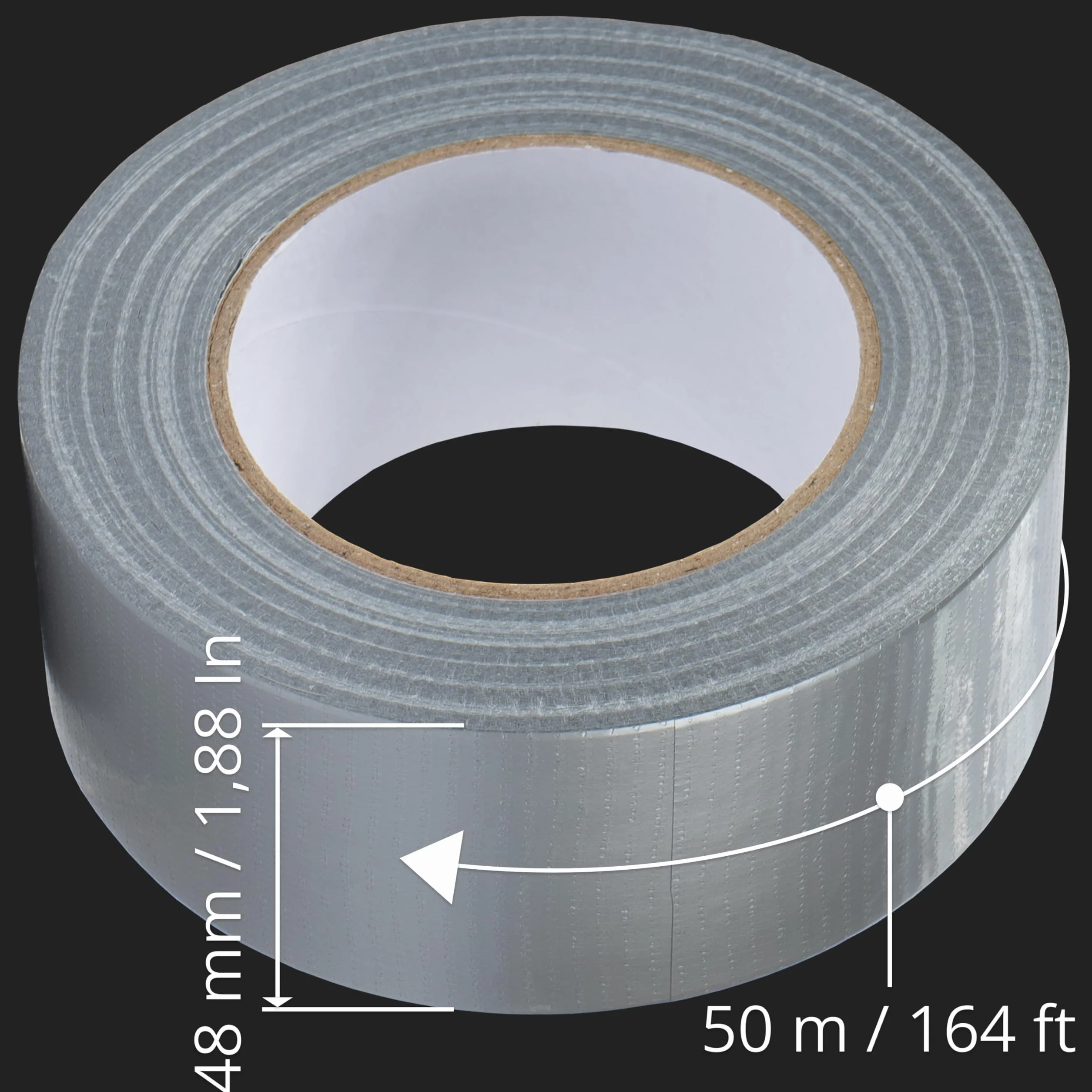 Repa Market wodoodporna taśma izolacyjna o wysokiej wydajności 48 mm x 50 m – uniwersalna, elastyczna, mocno klejąca, odporna na rozerwanie, do użytku wewnątrz i na zewnątrz, do napraw, opakowań,