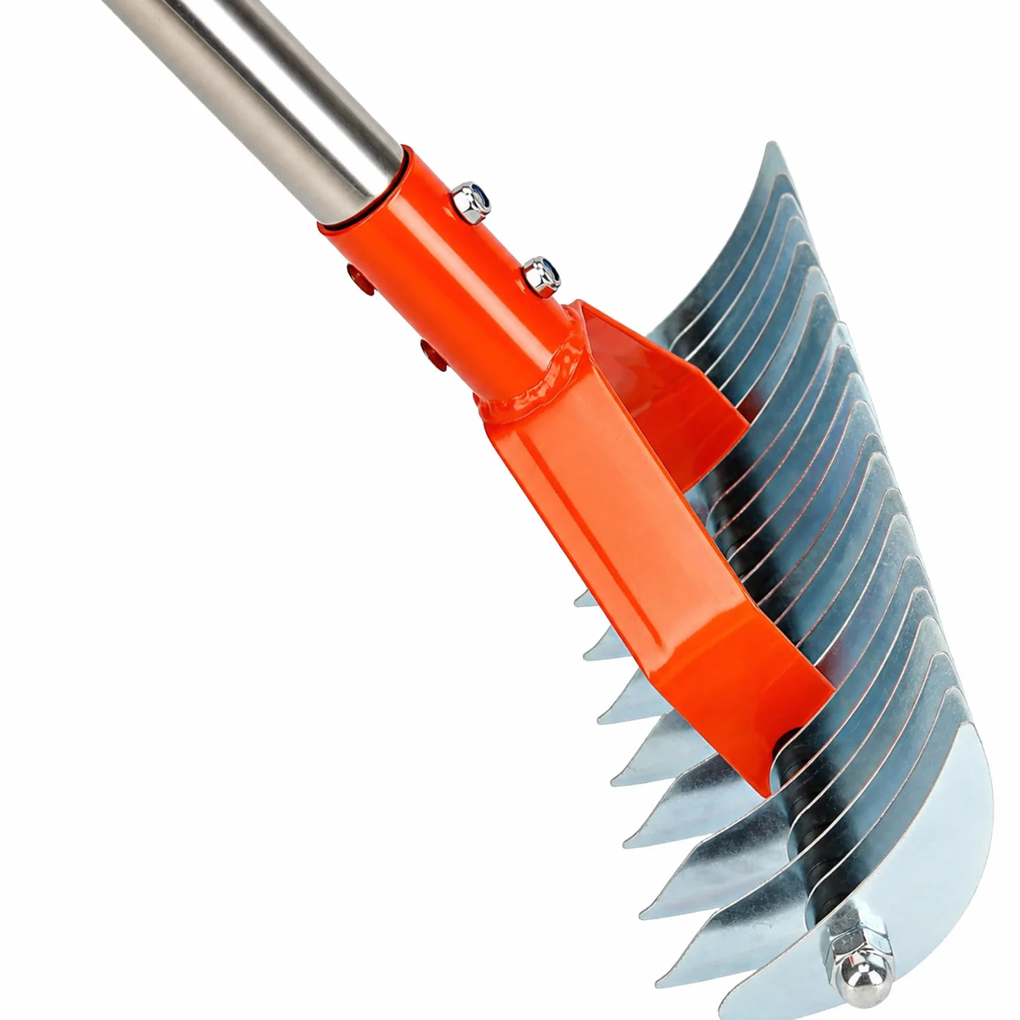 RESSER Aerator Wertykulator Ręczny do Trawy z Kolcami Wahadłowy Trzonek
