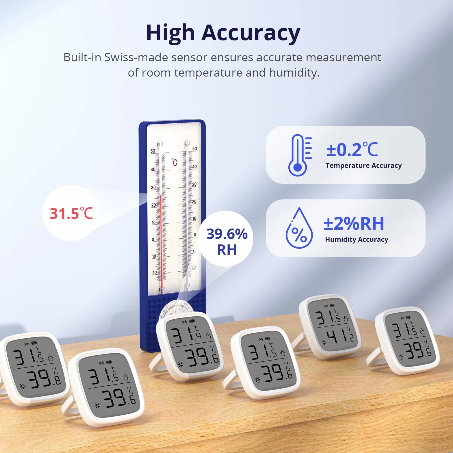 SONOFF SNZB-02D ZigBee Mini czujnik temperatury i wilgotności termometr wewnętrzny higrometr wyświetlacz LCD kompatybilny z Alexa/Google Home