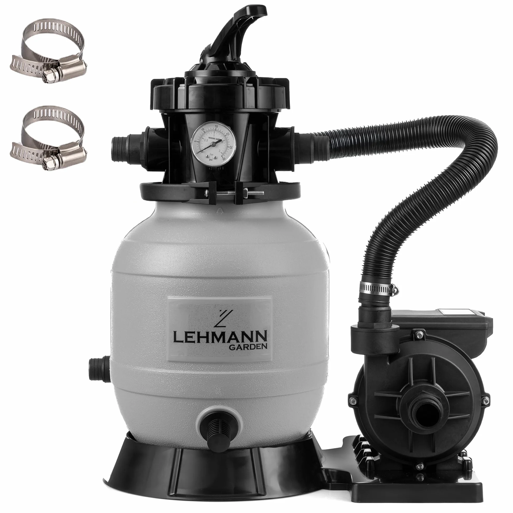LEHMANN Filtr piaskowy z pompą basenową FP1 8000 l/h IPX5
