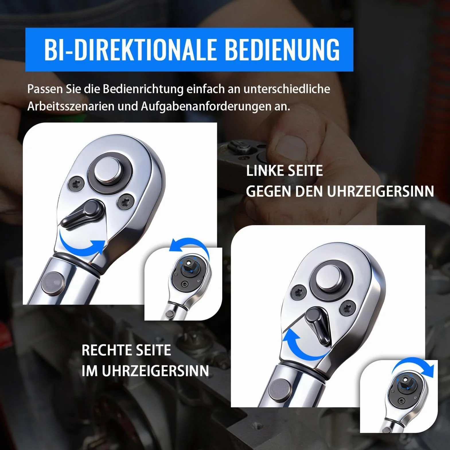 Klucz Dynamometryczny Rowerowy 1/4" Regulowany | Klucz Dynamometryczny Rower z Końcówkami Bit Do Dokręcania Kierownicy Wspornika Sztycy Siodła Kontrola Bezpieczeństwa