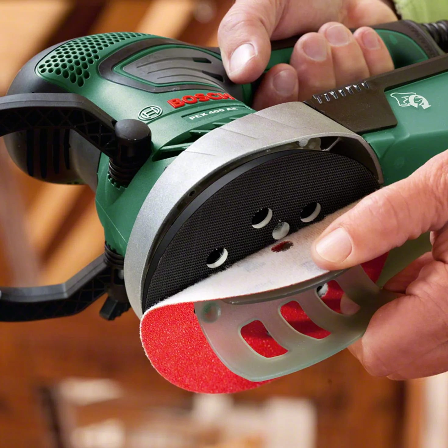 Bosch Szlifierka mimośrodowa PEX 400 AE (370 W, w trawie)