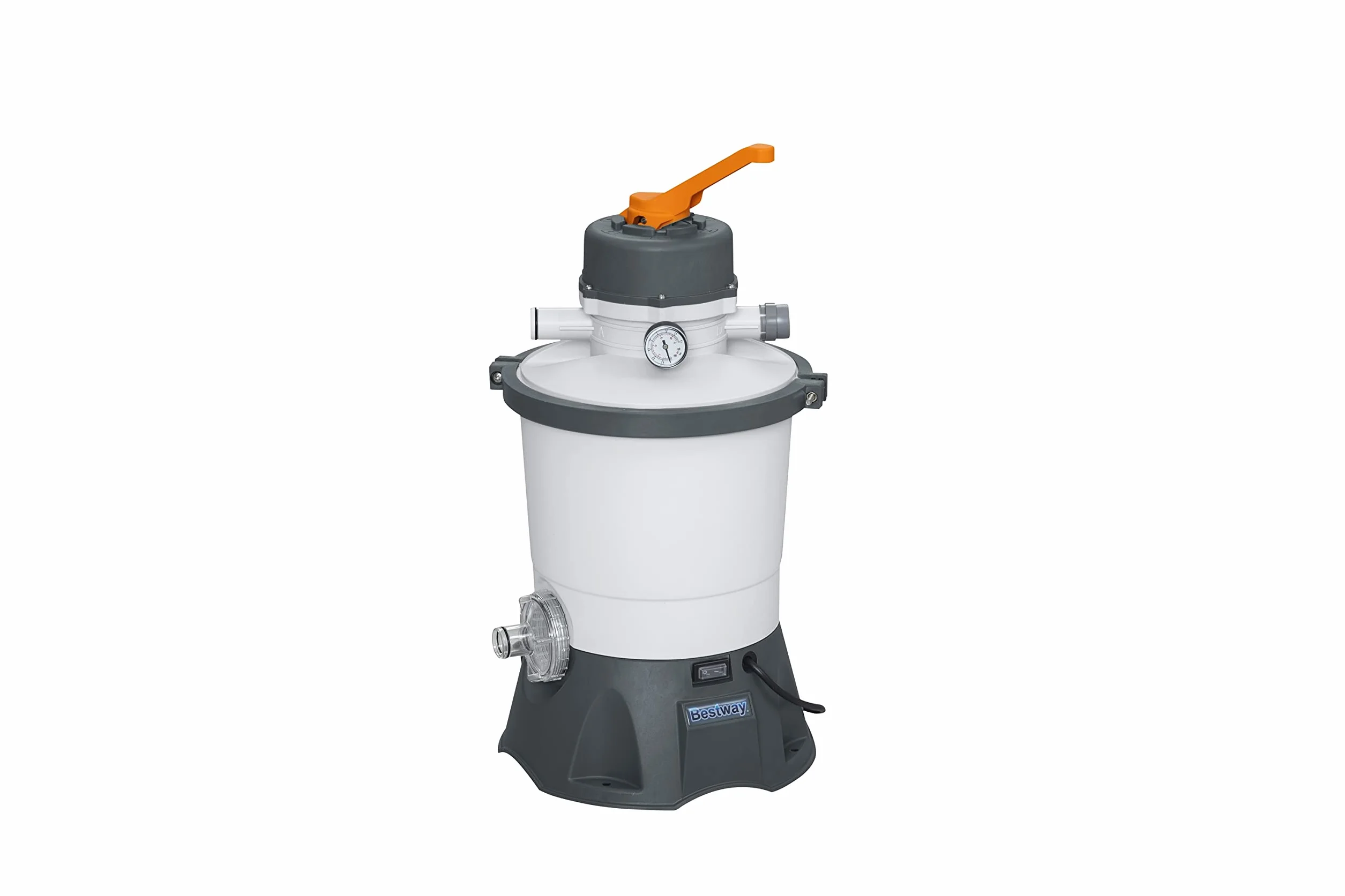 Bestway Filtr Piaskowy 3028 l/h Szary Pomarańczowy