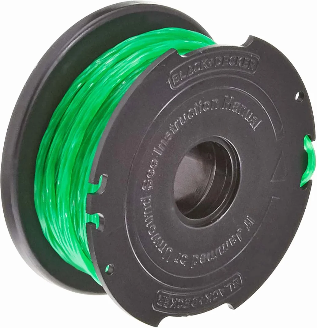 Black+Decker Szpula żyłkowa Reflex, 10 m długość nici 2 mm szerokość nici pasuje do kos spalinowych GL8033/GL9035, A6482