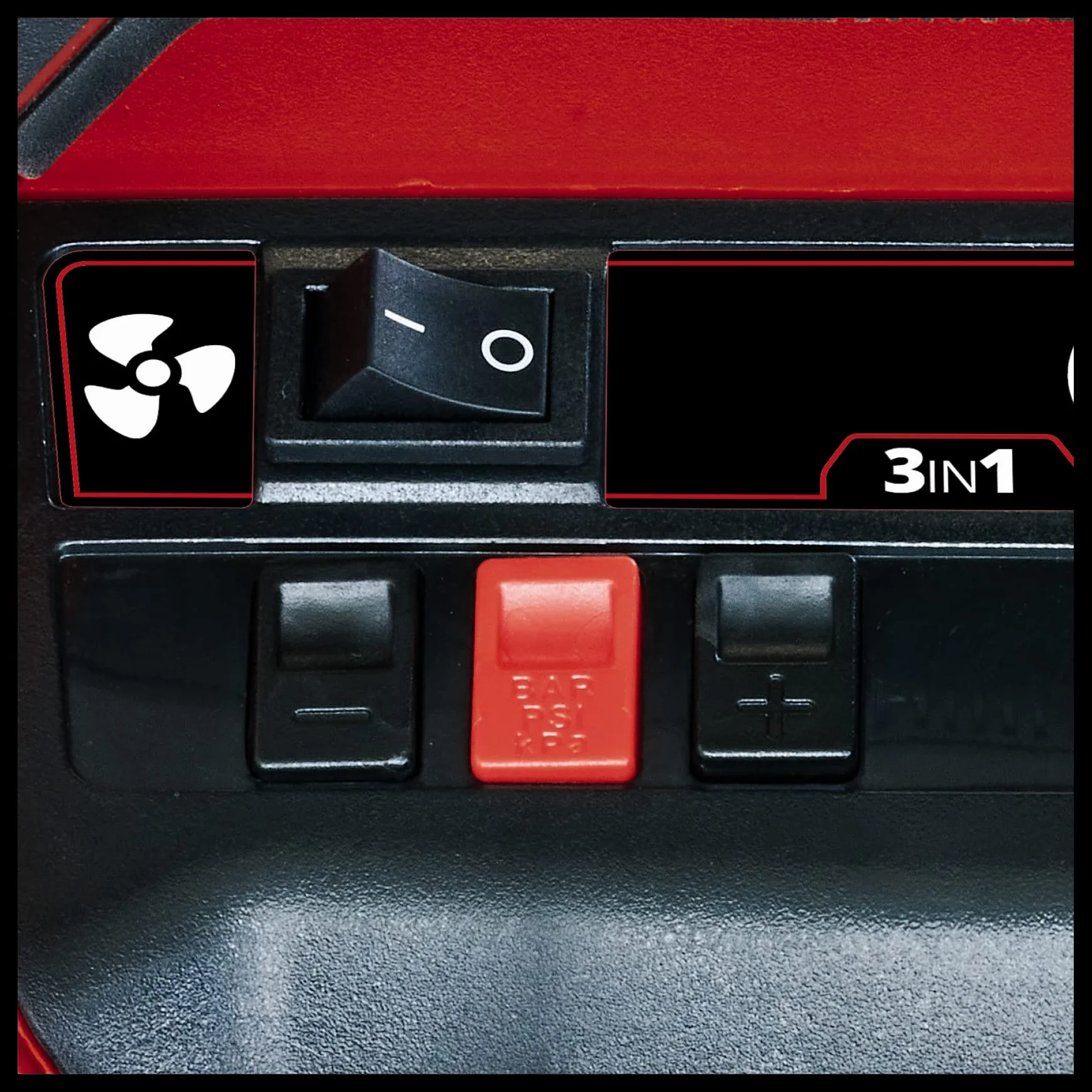 Einhell Kompresor akumulatorowy PRESSITO 18/21 Power X-Change (Li-Ion, 18 V, pompa wysokiego i niskiego ciśnienia, cyfrowy wyświetlacz, funkcja automatycznego wyłączania, bez akumulatora i ładowarki)
