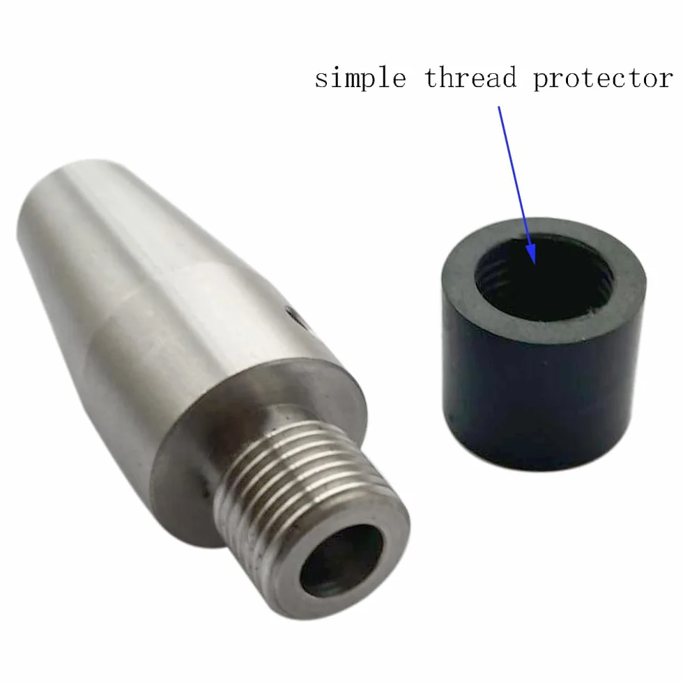 Adapter tłumika ze stali nierdzewnej 1/2 20 UNF do luf Crosman 11 mm