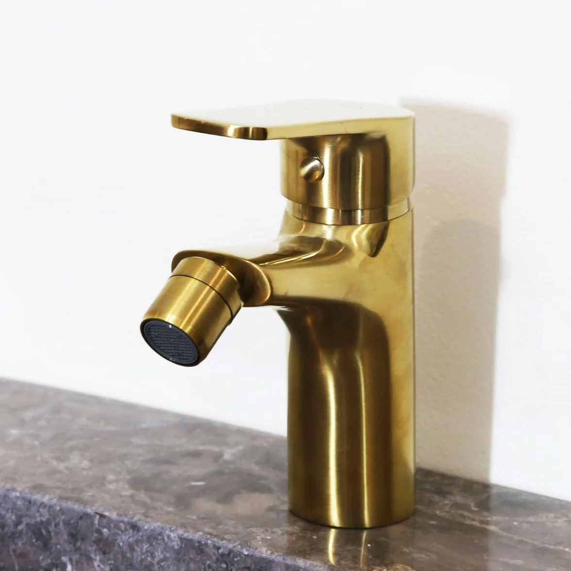 Essebagno 9023641 bateria do bidetu szczotkowane złoto