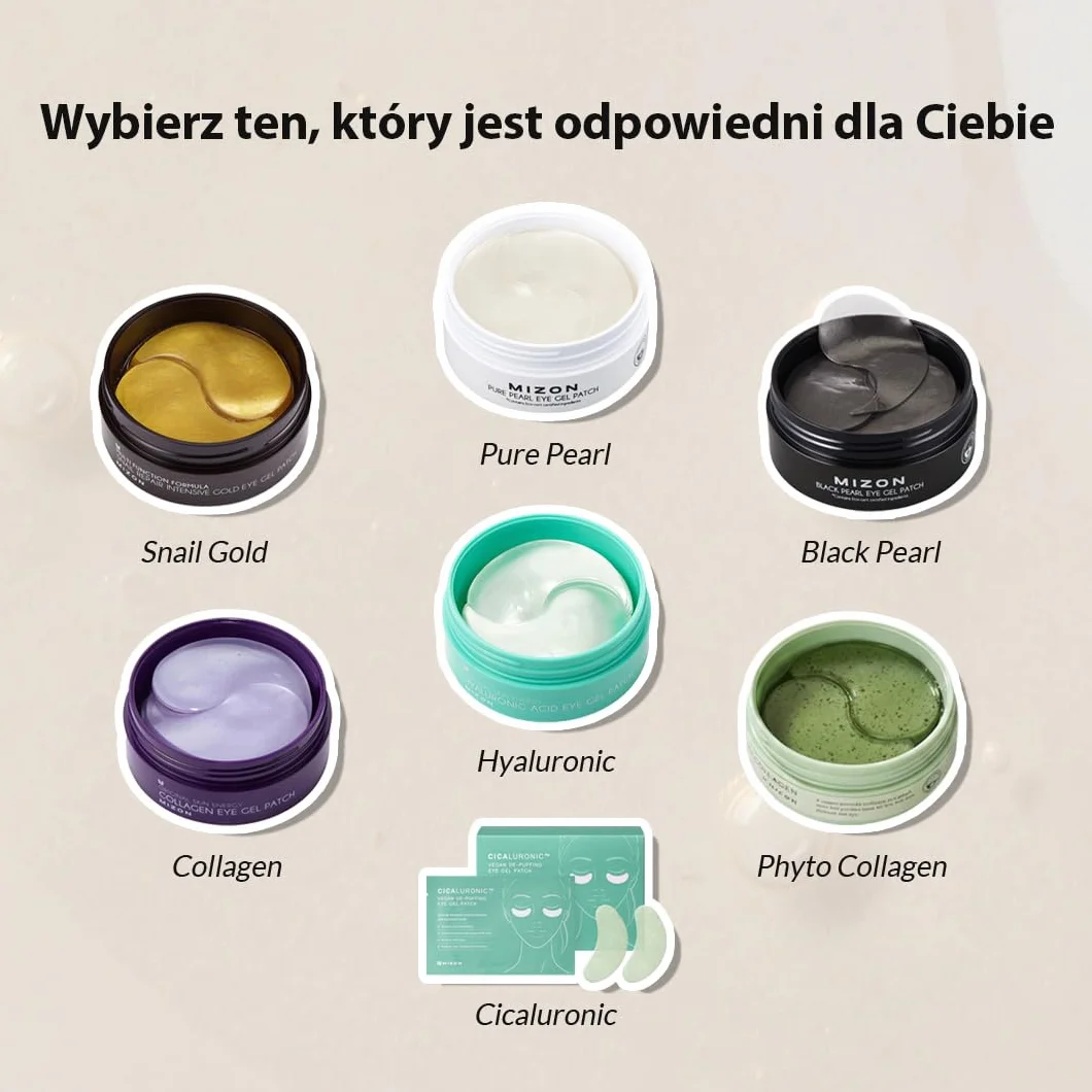 Mizon Pure Pearl Eye Gel Patch (30 par) Redukuje zmarszczki i opuchliznę, leczenie cieni i worków pod oczami, Płatki pod oczy w postaci hydrożelu z kompleksem białych kwiatów, naturalne składniki