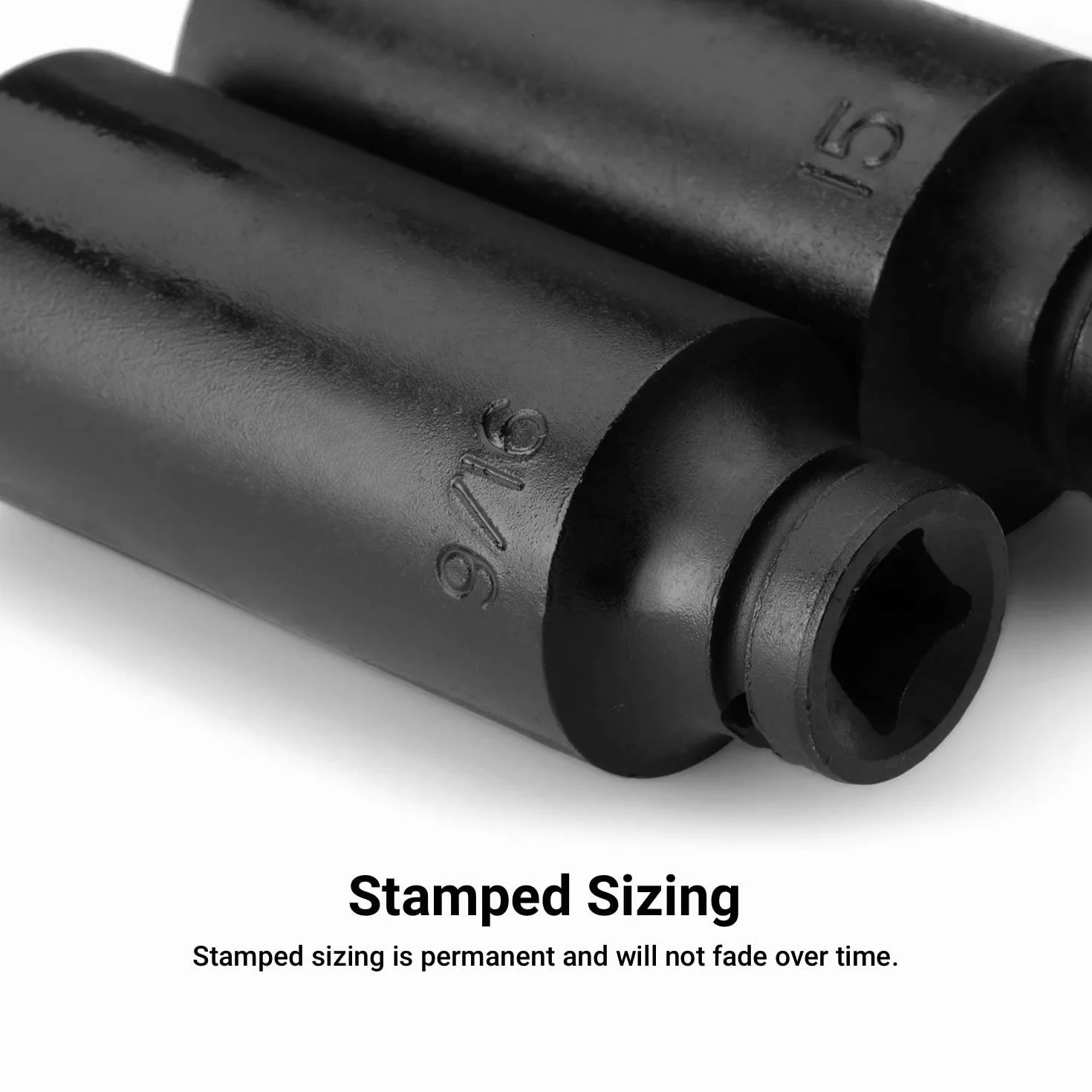 Capri Tools 1/4" zestaw nasadek nasadowych płytkich i głębokich udarowych 4 do 15 mm, metryczny, 28-częściowy