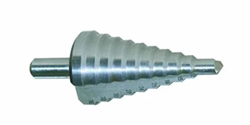 Wiertło stopniowe HSS, model: 7-10.5-15.5-18.5-23.5-30.5-34.5-38.5-40.5