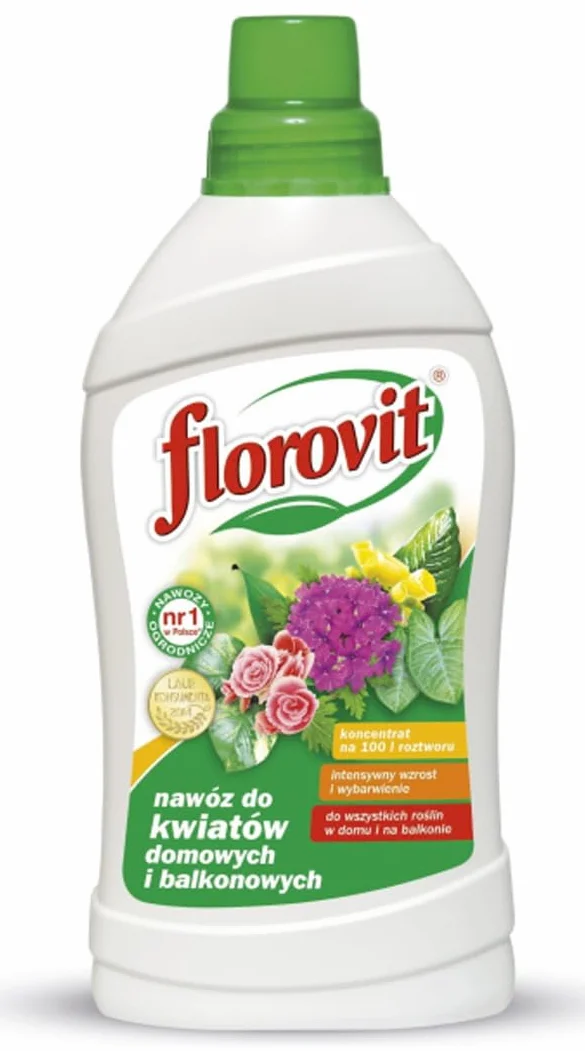 Florovit Nawóz do Kwiatów Domowych i Balkonowych 1L