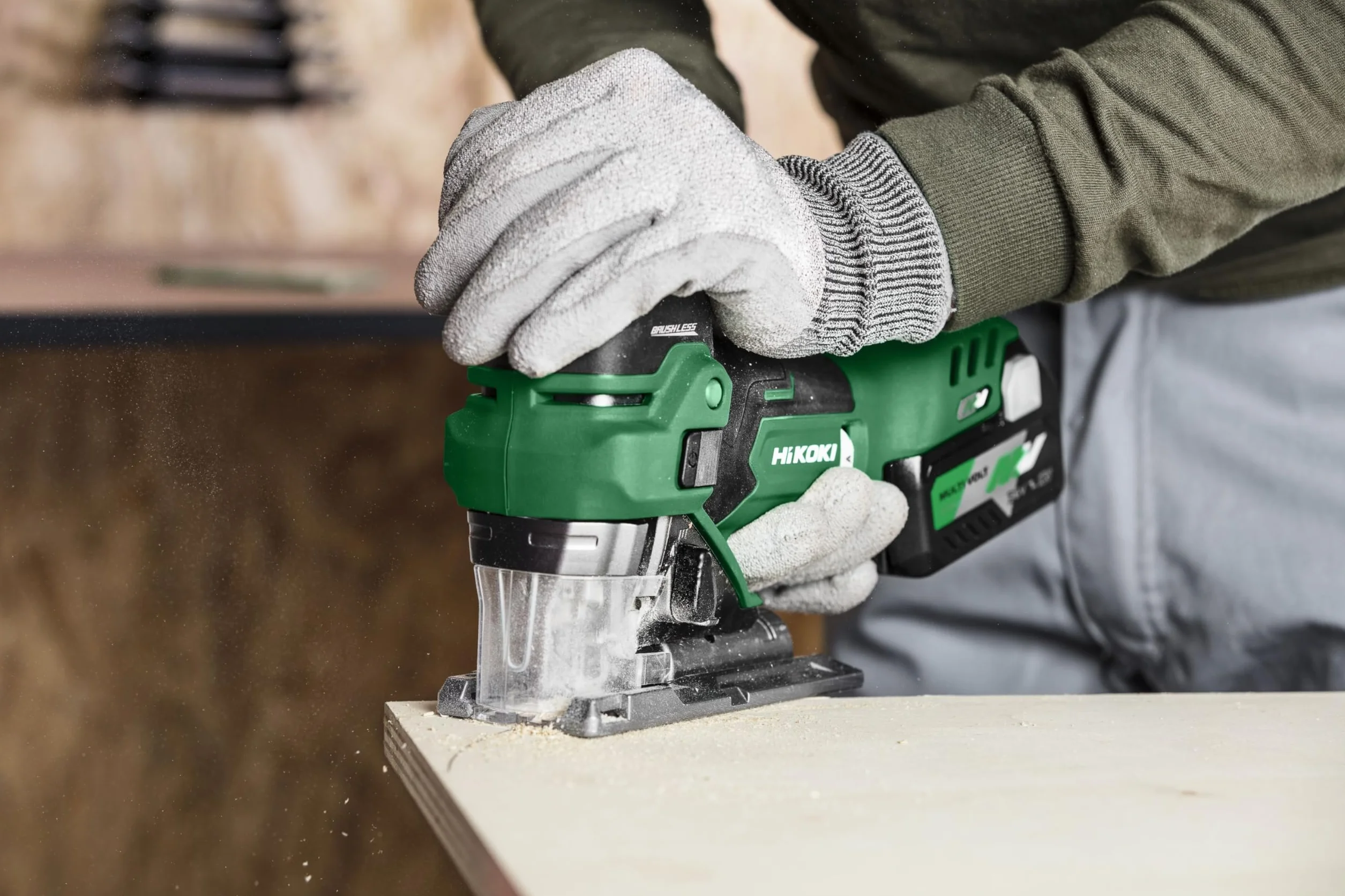HIKOKI Akku-Stichsäge CJ36DB (36V, Li-Ion, Brushless, LED, Transportkoffer, ohne Akkus und Ladegerät)