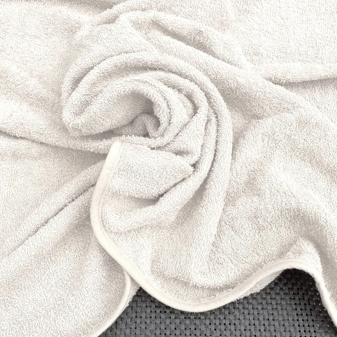 Heimtexland Nakładka na leżak frotte pokrowiec typ 772 kremowy