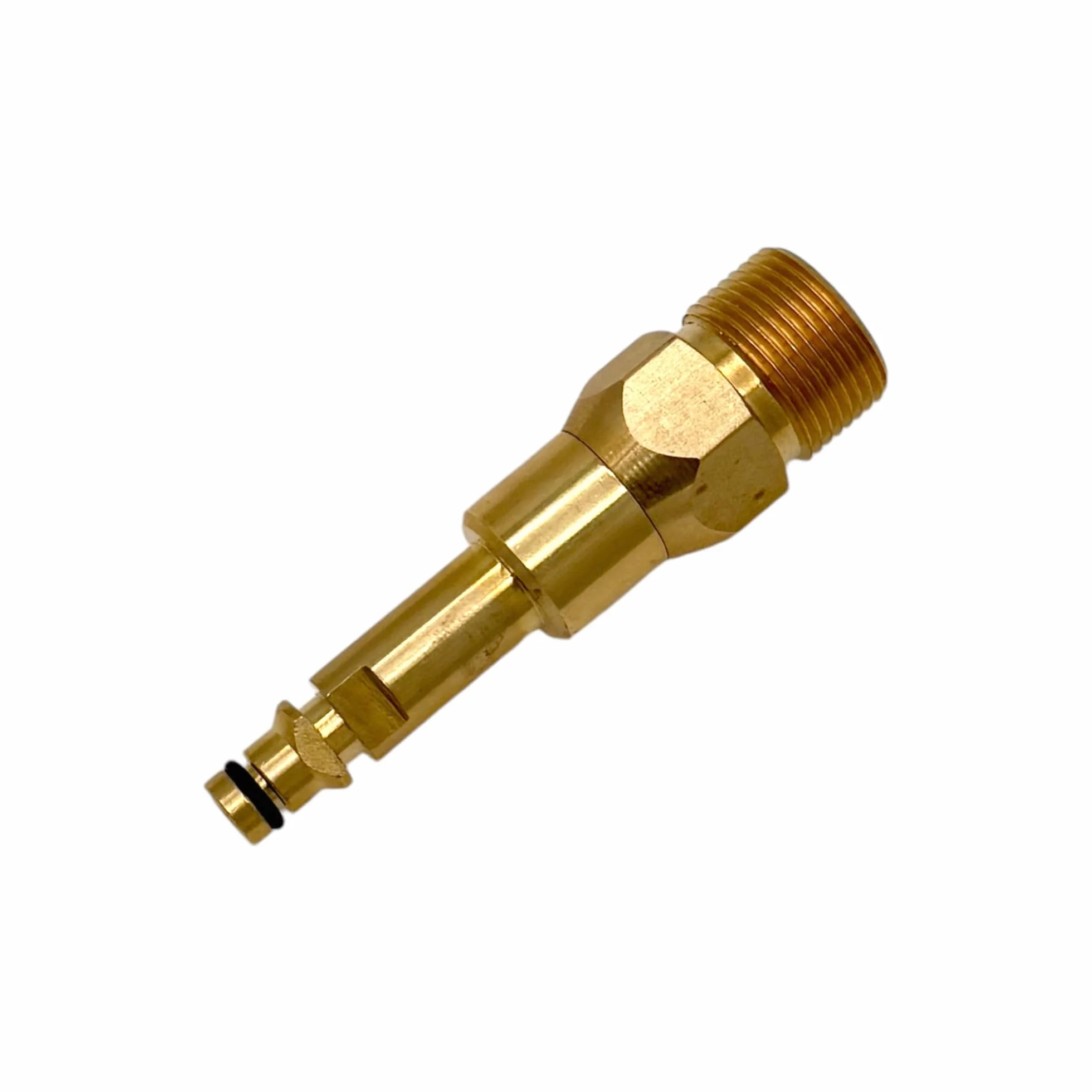 M&M Smartek Adapter Quick-Click pasujący do węży wysokociśnieniowych z M22 x 1,5 IG - do Kärcher, Kränzle i wielu innych - ok. 8,5 cm długości