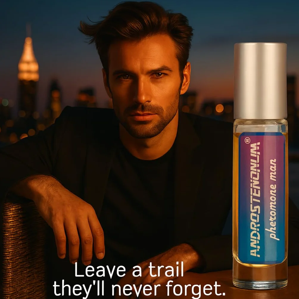 ANDROSTENONUM 100% Feromon dla mężczyzn Olejek feromonowy Ultra mocny dla niego Perfumy z feromonami Roll-on 10ml