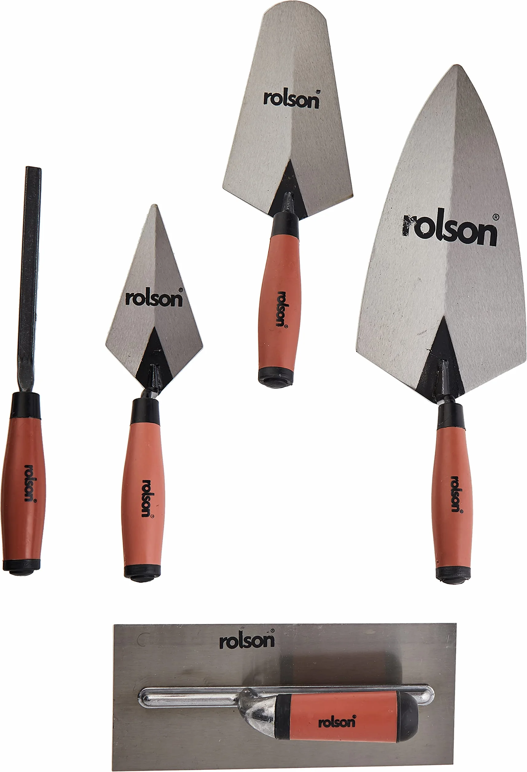Rolson 52489 5-częściowy zestaw kielni handlowych