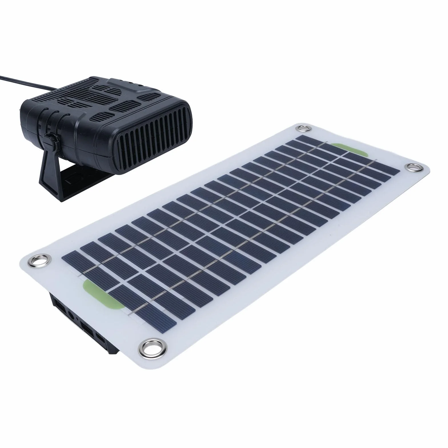Zunate Przenośny Panel Słoneczny 30 W Monokrystaliczny ABS