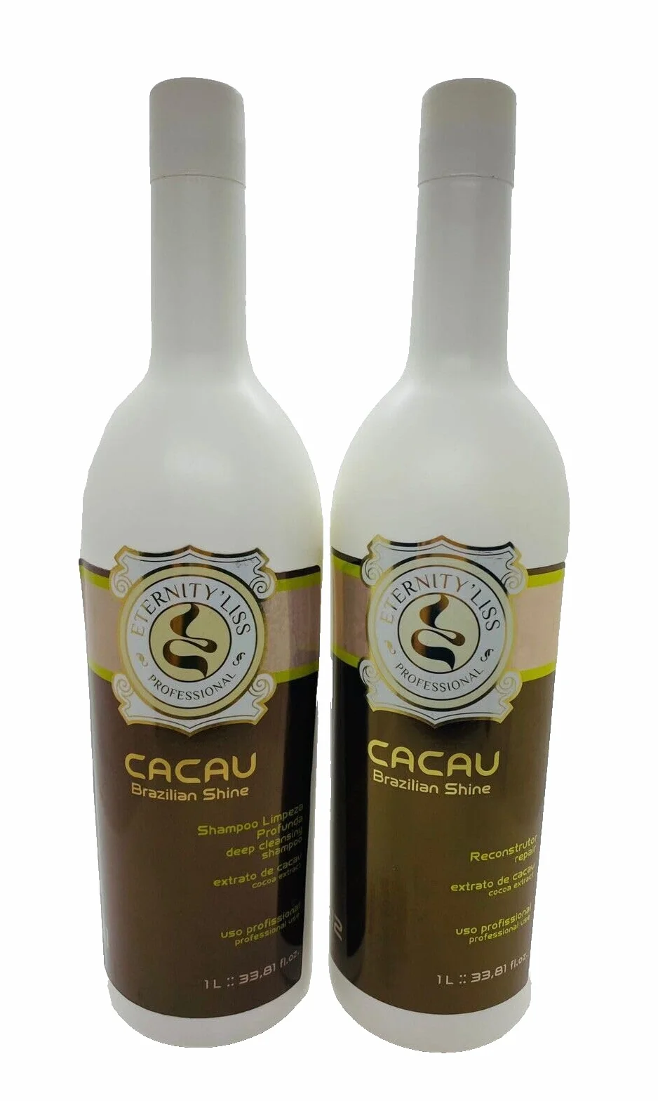 Eternity Liss Brazylijski połysk Cacau Hair Care Kit (2 x 1 l)