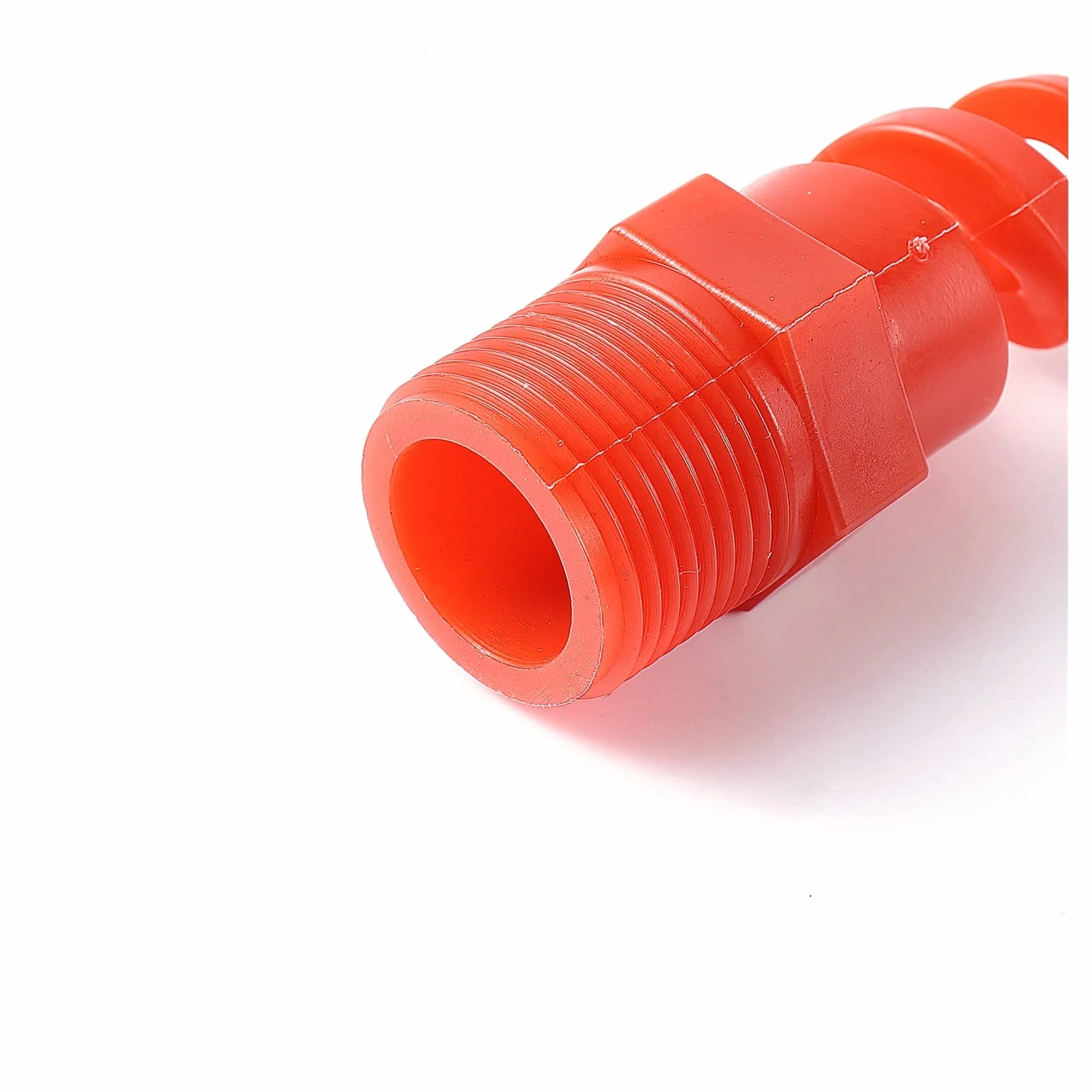 Podlewanie Roślin Doniczkowych Podlewanie Butelki Nakrętki Spilli Opakowanie 6/4 "3/8" 1/2 "3/4" 1 "zewnętrzna gwintowana plastikowa dysza, dyszy rozpylającej, wydrążona dysza stożkowa turbiny (Color