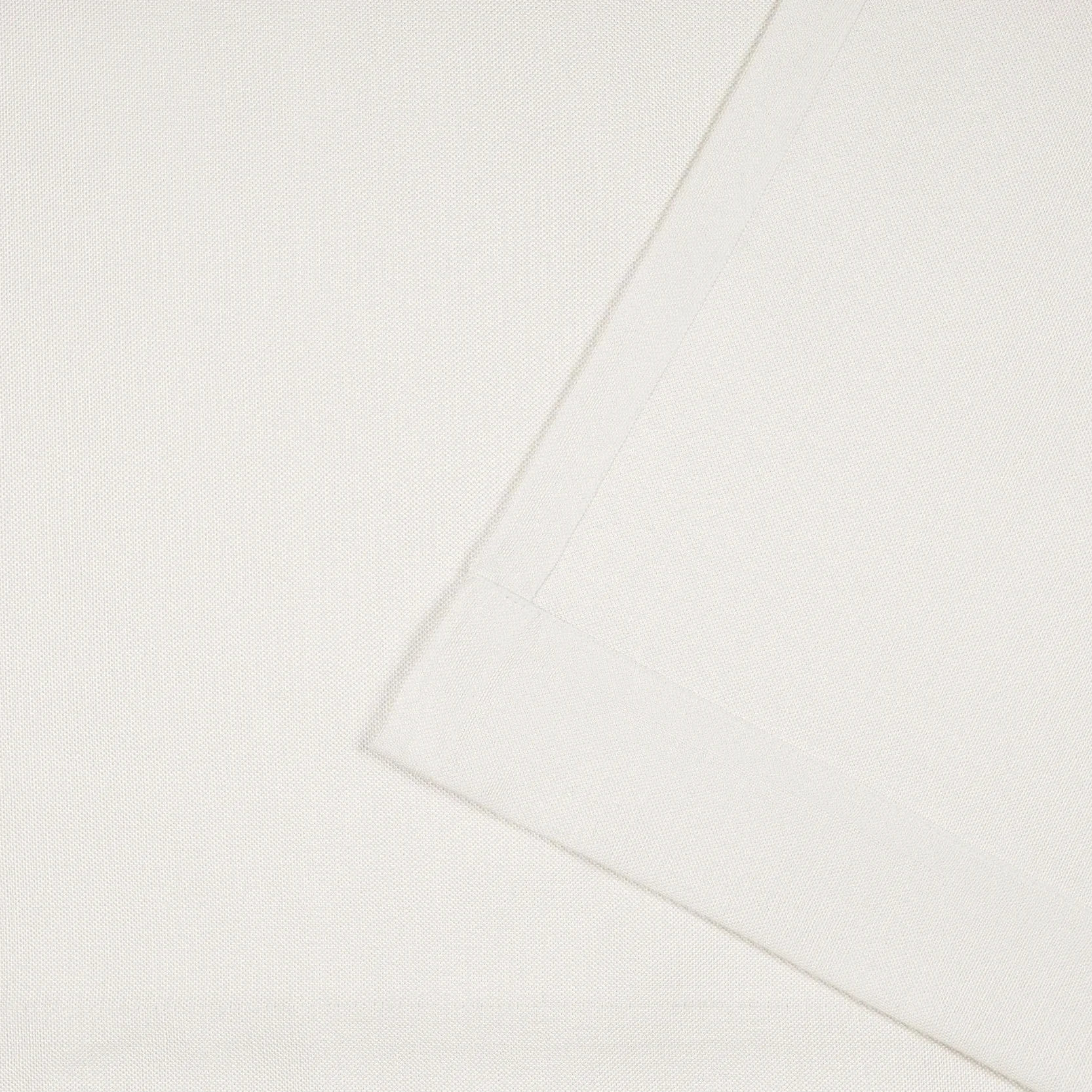 Exclusive Home Biscayne dwukolorowe teksturowane przelotki panel zasłonowy 137x213 cm kość słoniowa zestaw 2 sztuk
