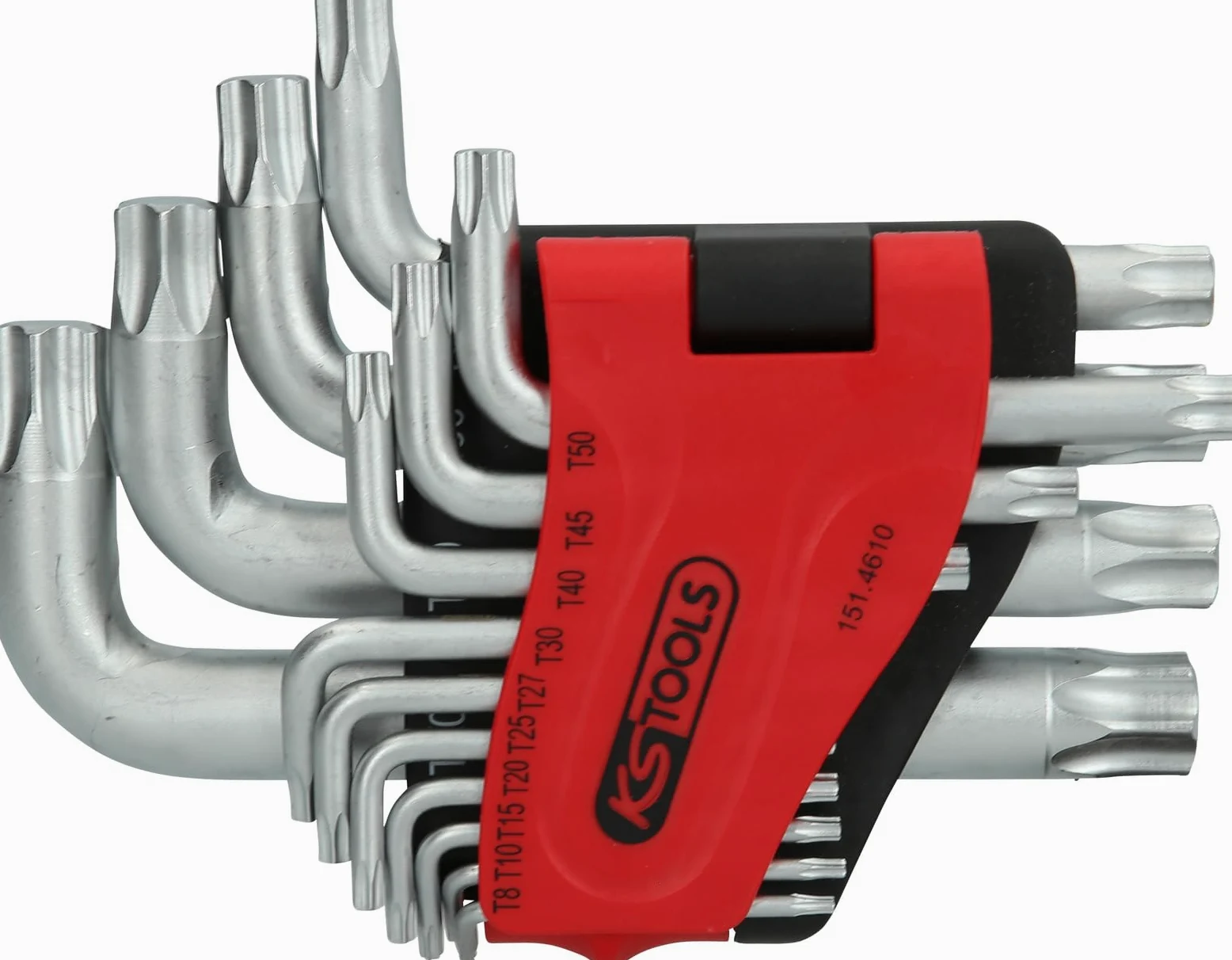 KS Tools 151.4610 Torx-zestaw kluczy kątowych, krótki, 14-szt