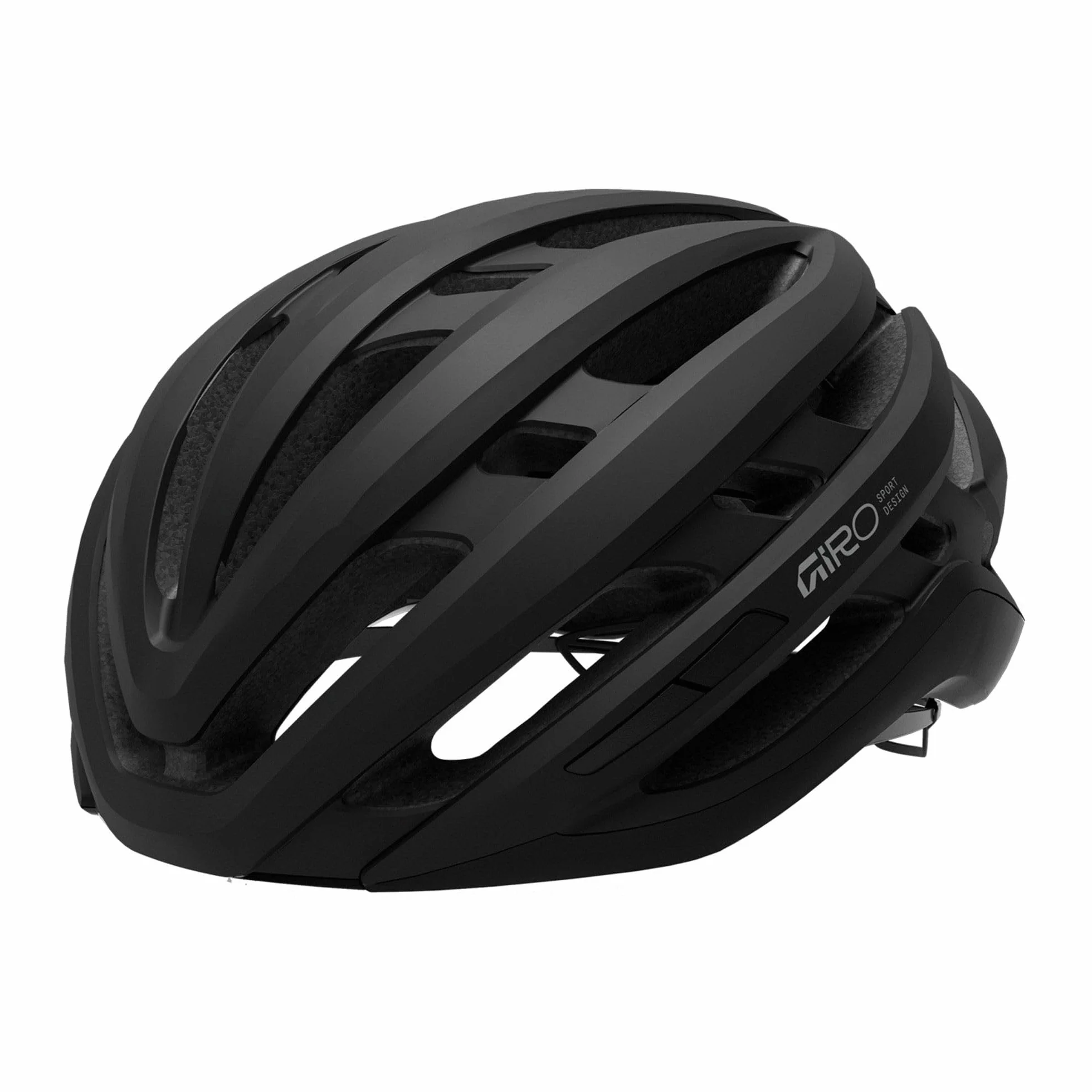 Giro - Kaski Agilis MIPS - Adult Unisex - Sprzęt ochronny, kask rowerowy, kask szosowy, kask ochronny do roweru szosowego, czarny matowy, L
