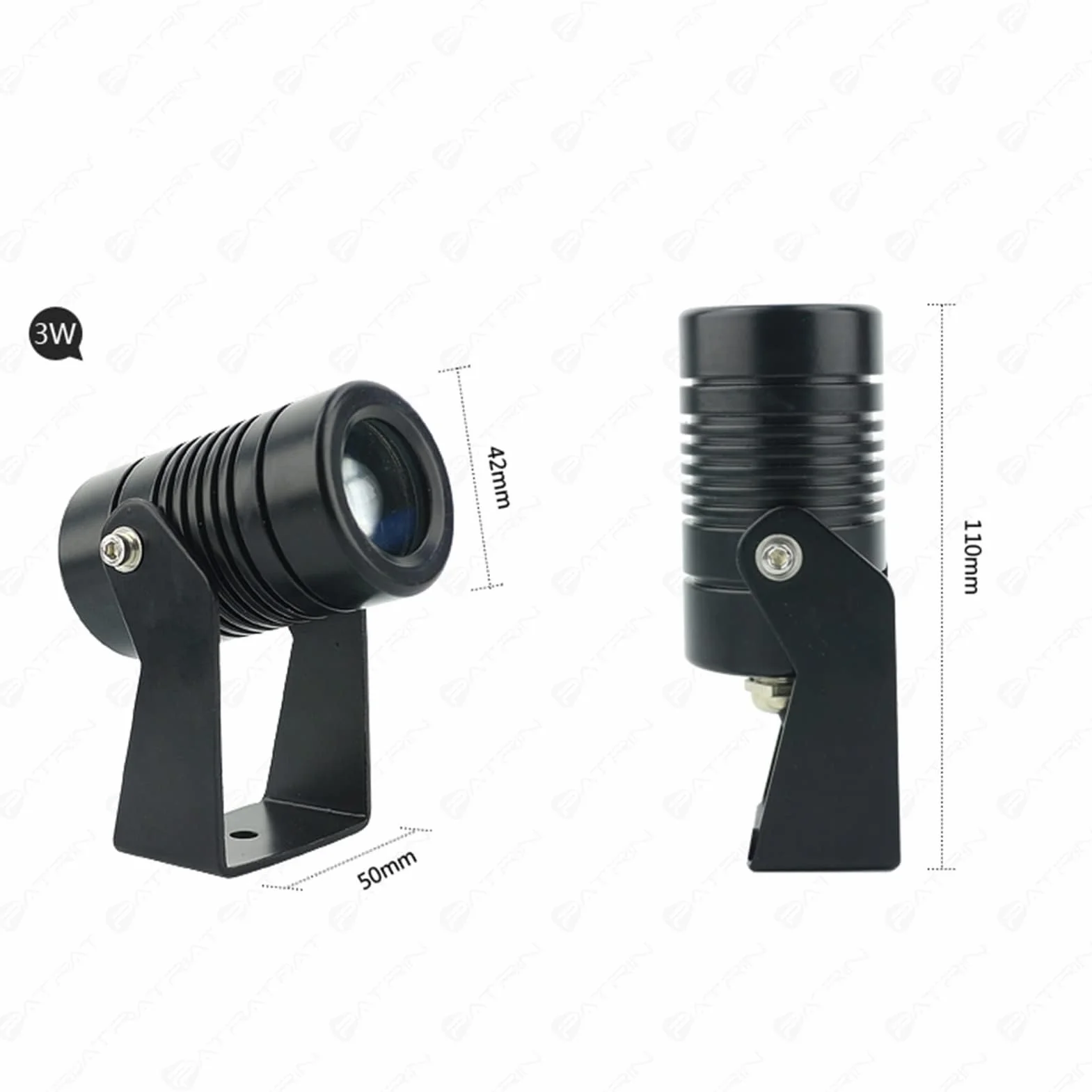 Światło punktowe LED 85-265 V - Lampy punktowe LED, Zewnętrzne lampy projektorowe naścienne budynku, Światło punktowe o wąskiej wiązce, Reflektor zdalnego oświetlenia do oświetlenia zewnętrznego budyn