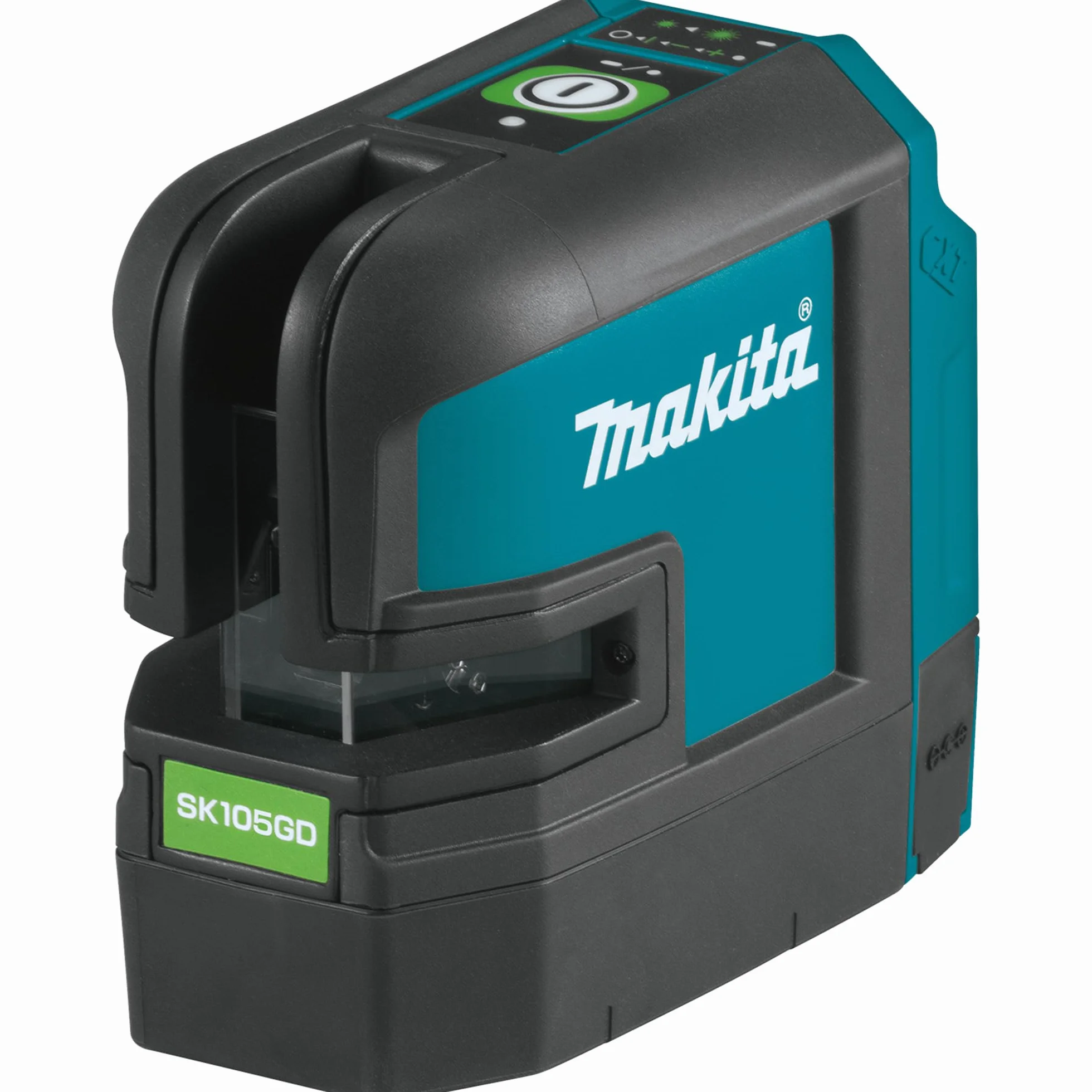 Makita SK105GDZ bezprzewodowy laser krzyżowy zielony 12 V maks. (bez baterii, bez ładowarki), niebieski, czarny