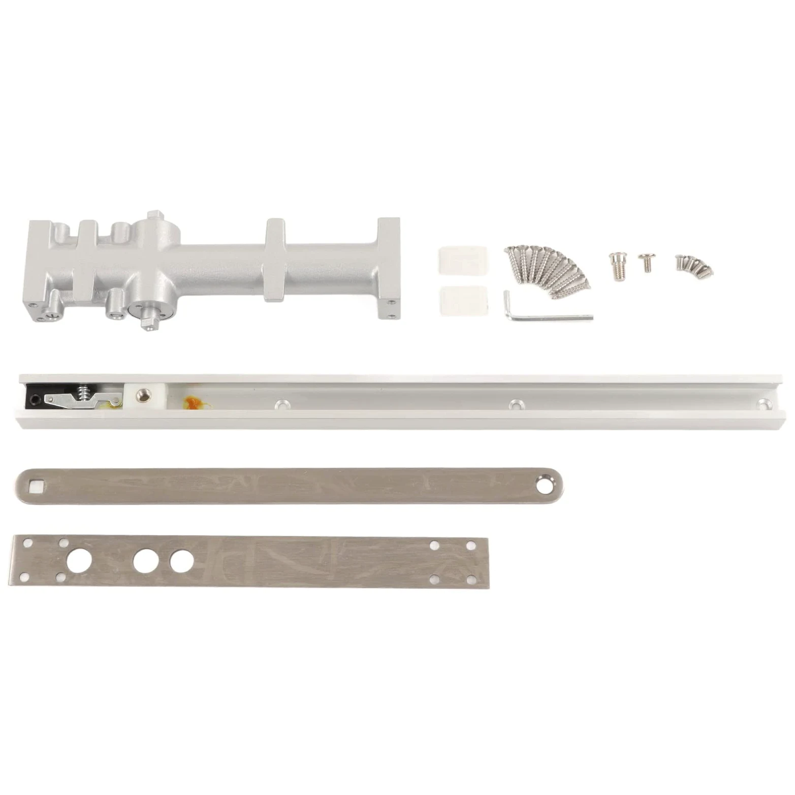 Hydrauliczny samozamykacz do drzwi, regulowany cichy przełącznik prędkości do bezpiecznego zamykania, komercyjny samozamykacz do hoteli, pensjonatów, biur, odlew aluminiowy