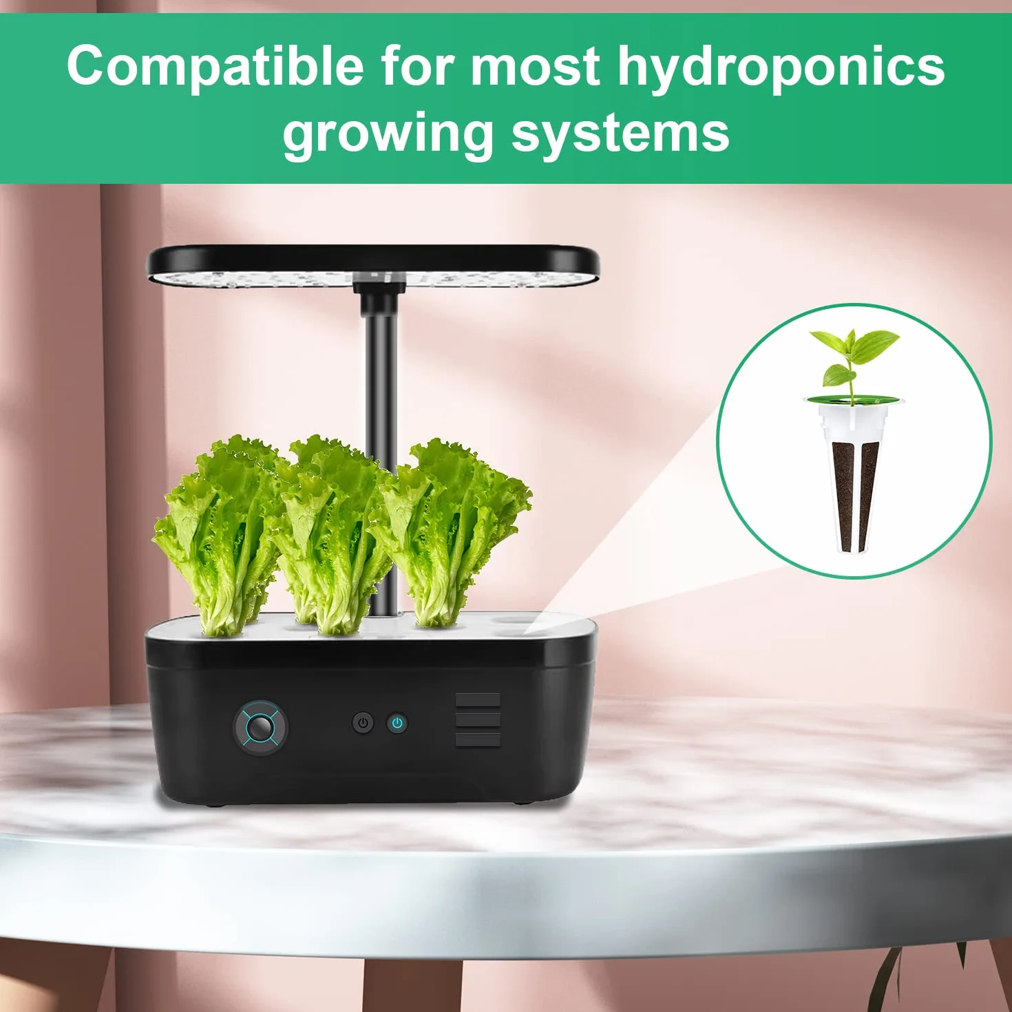 Zestaw Straków Nasion do Aeroogrodu 101 sztuk Hydroponic Seed Kit