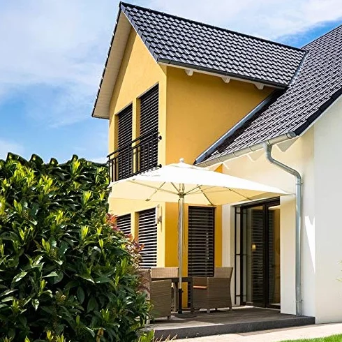 ECD Germany balkon francuski 225 x 90 cm czarny matowy stal malowana proszkowo balustrada balkonowa